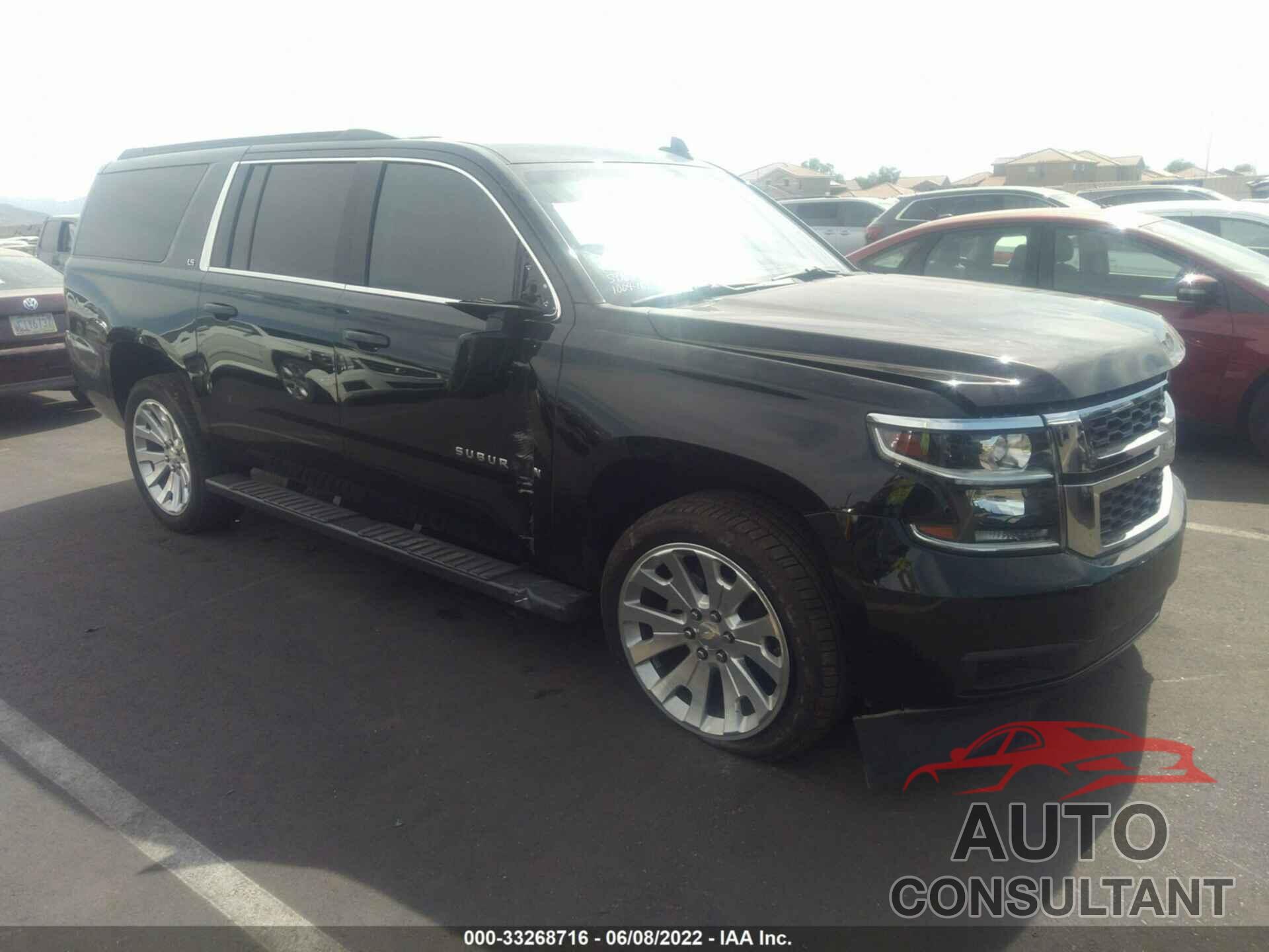 CHEVROLET SUBURBAN 2016 - 1GNSCGKC6GR455996