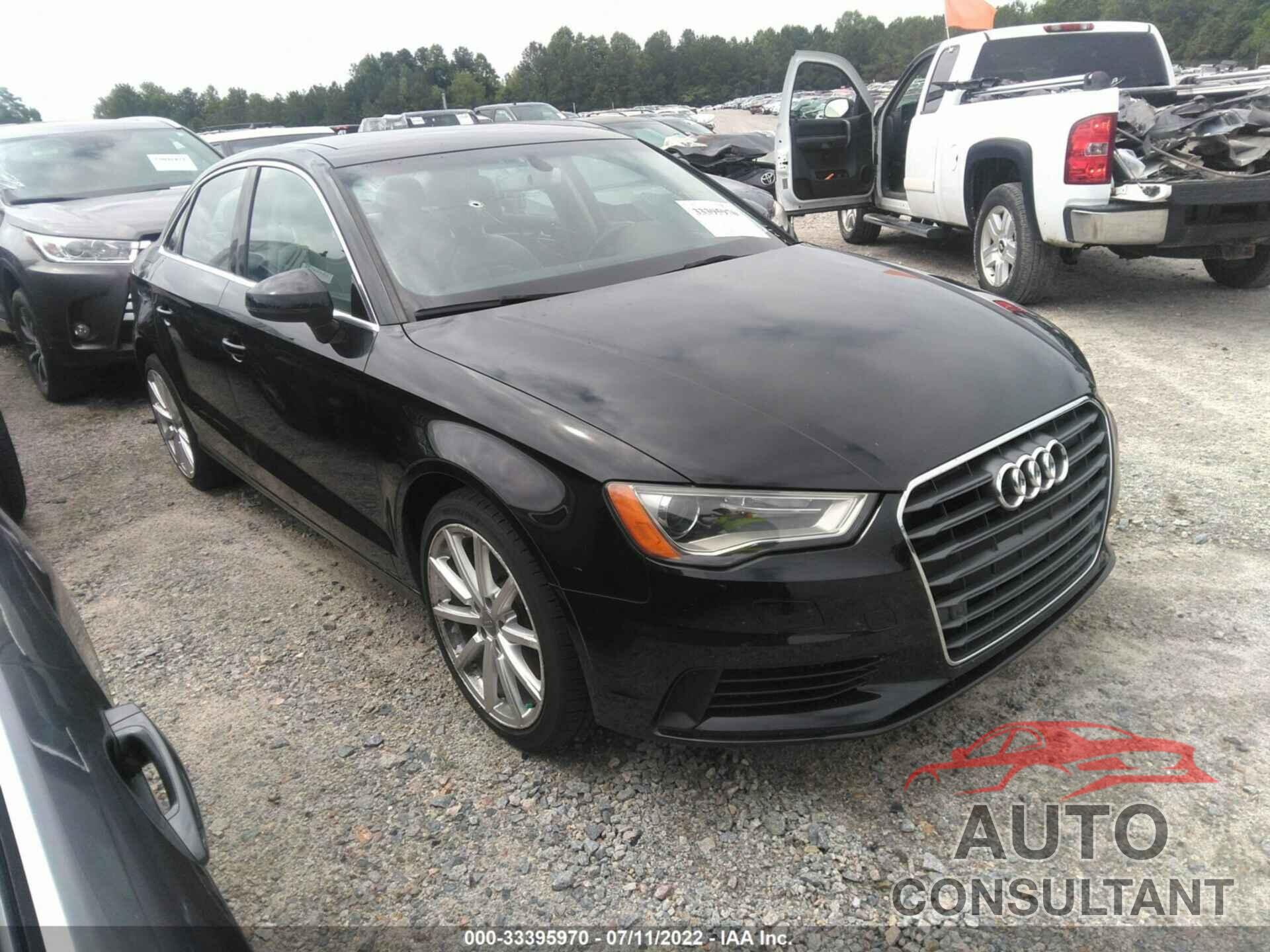 AUDI A3 2016 - WAUC7GFF9G1051303