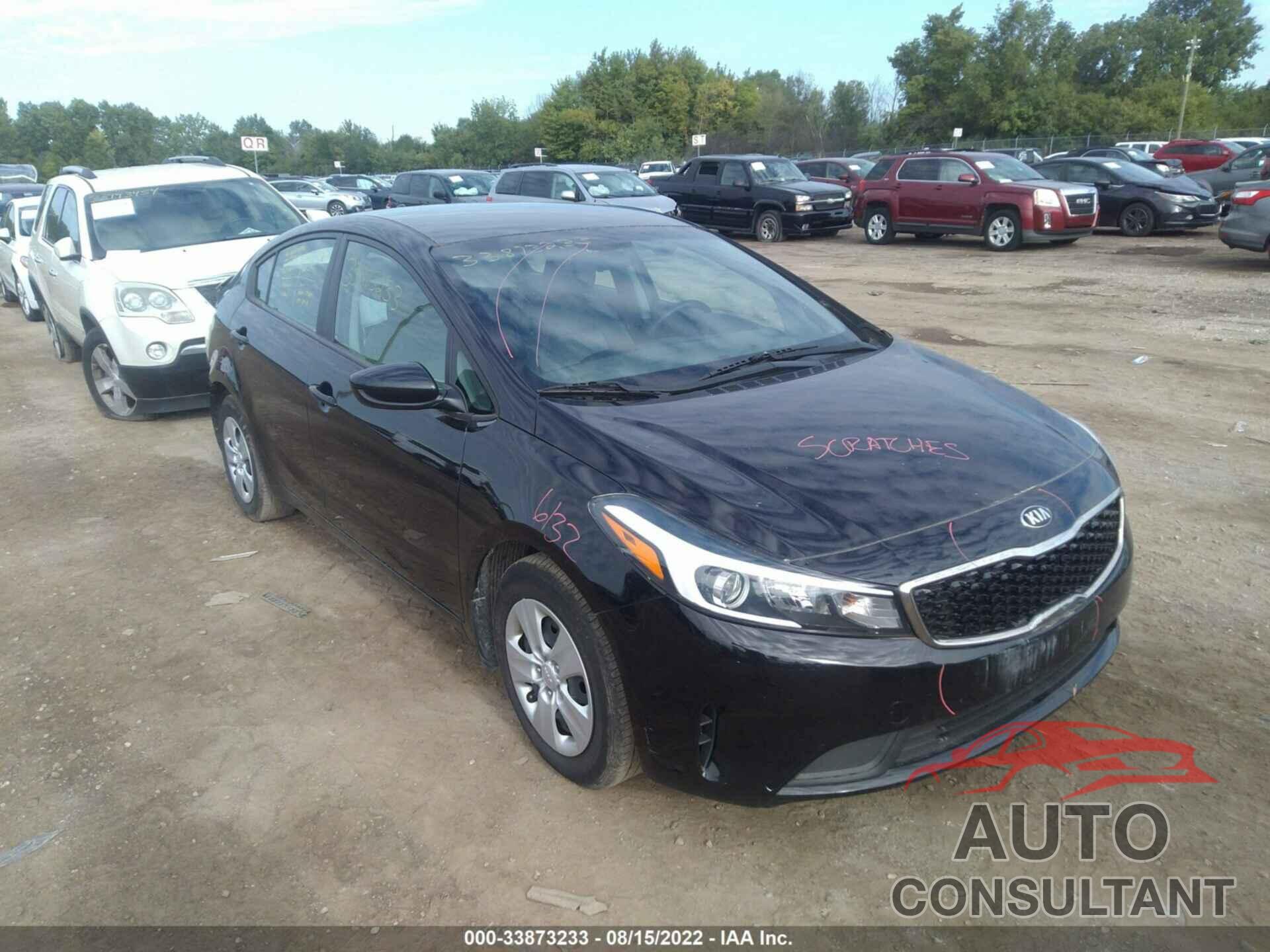 KIA FORTE 2018 - 3KPFK4A7XJE184766