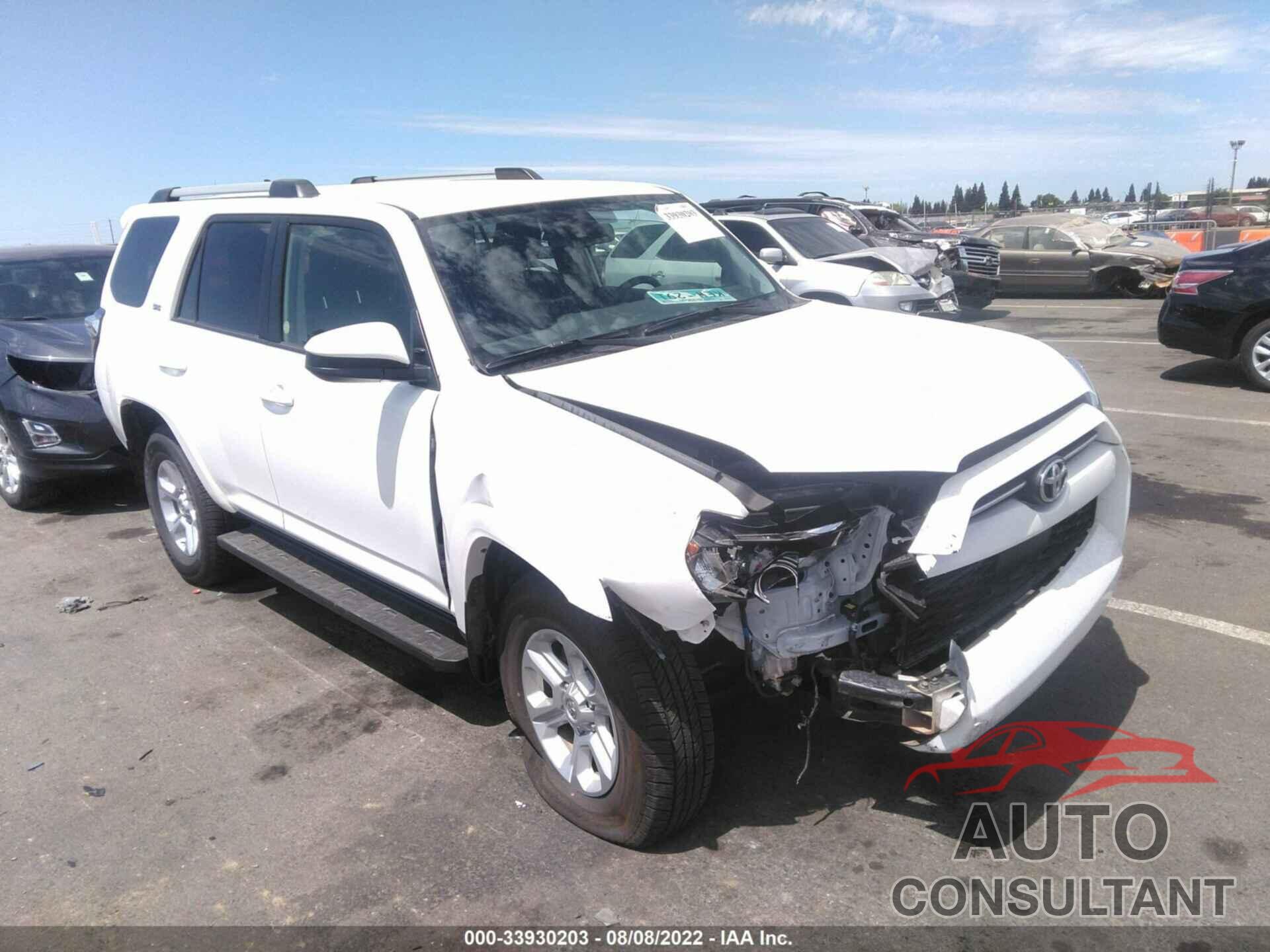 TOYOTA 4RUNNER 2022 - JTEMU5JR9N6003124