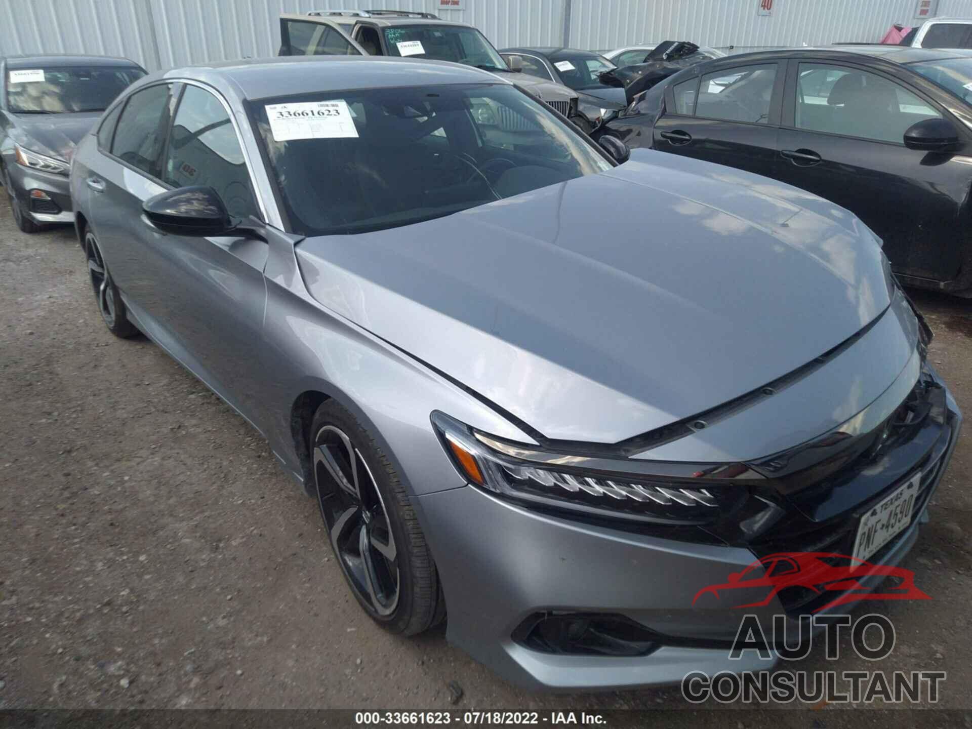 HONDA ACCORD SEDAN 2021 - 1HGCV1F39MA080115