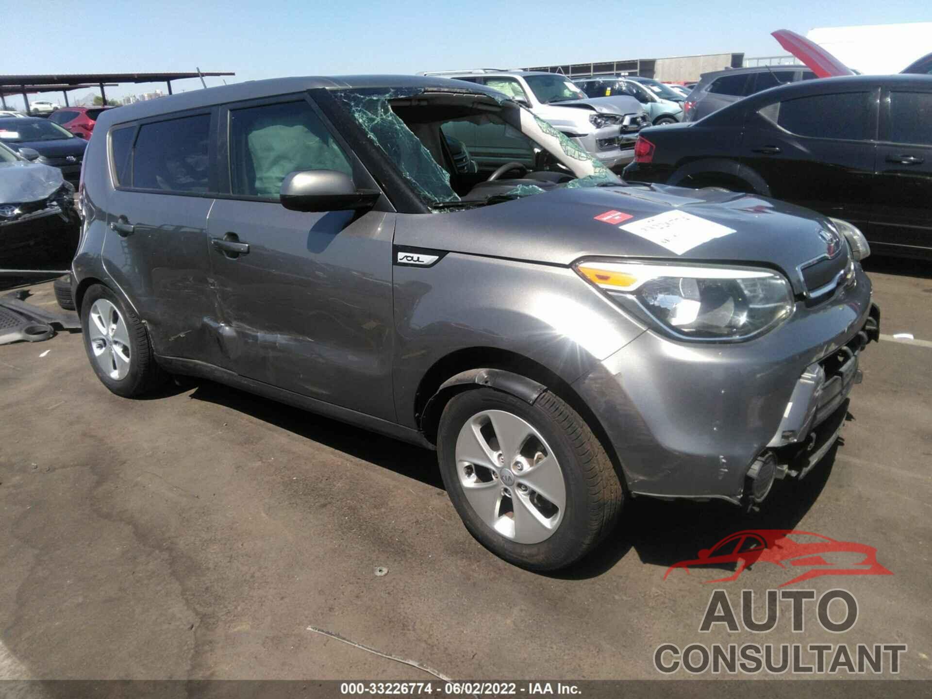 KIA SOUL 2016 - KNDJN2A21G7343368