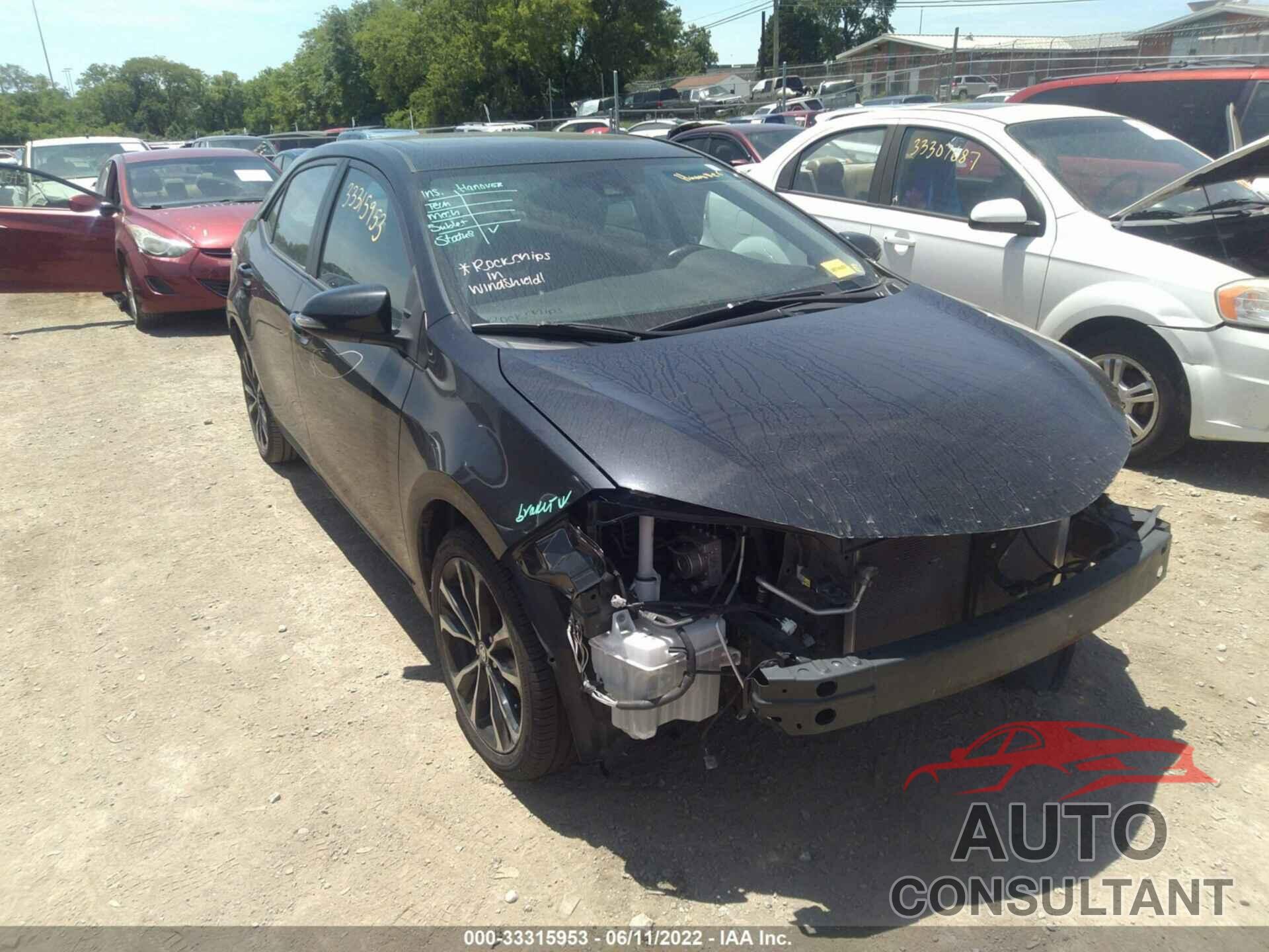 TOYOTA COROLLA 2018 - 2T1BURHE6JC042911