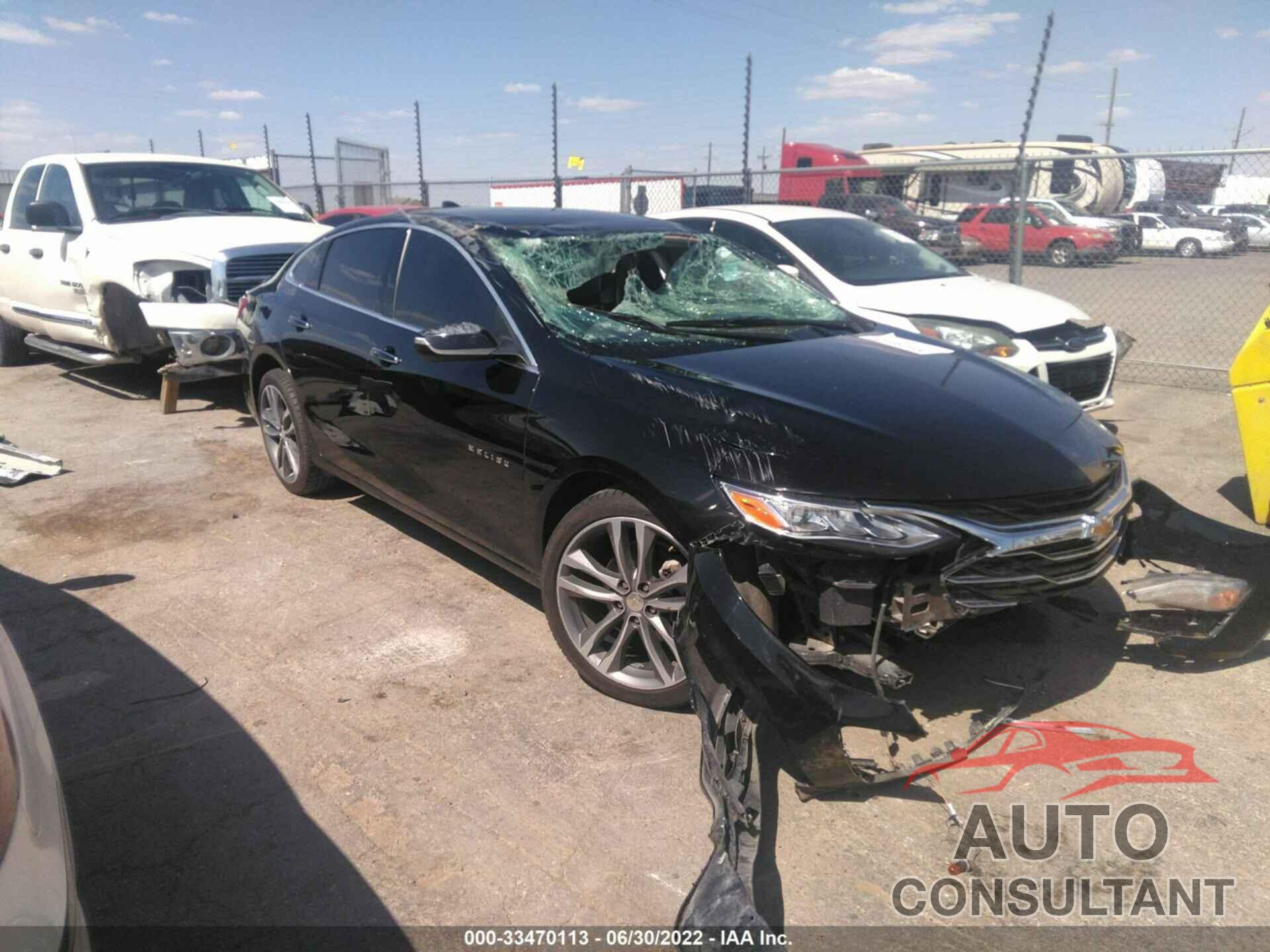CHEVROLET MALIBU 2020 - 1G1ZE5SX0LF003040