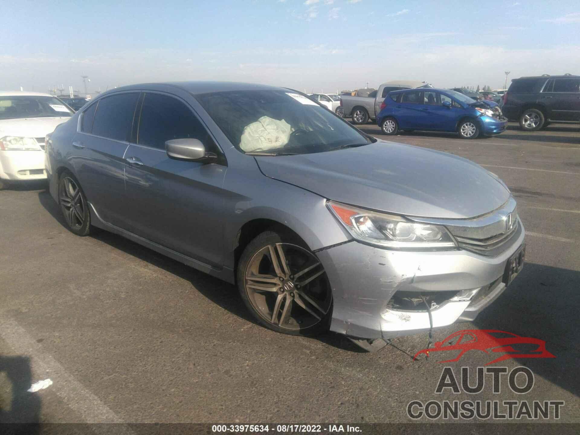 HONDA ACCORD SEDAN 2017 - 1HGCR2F67HA072105