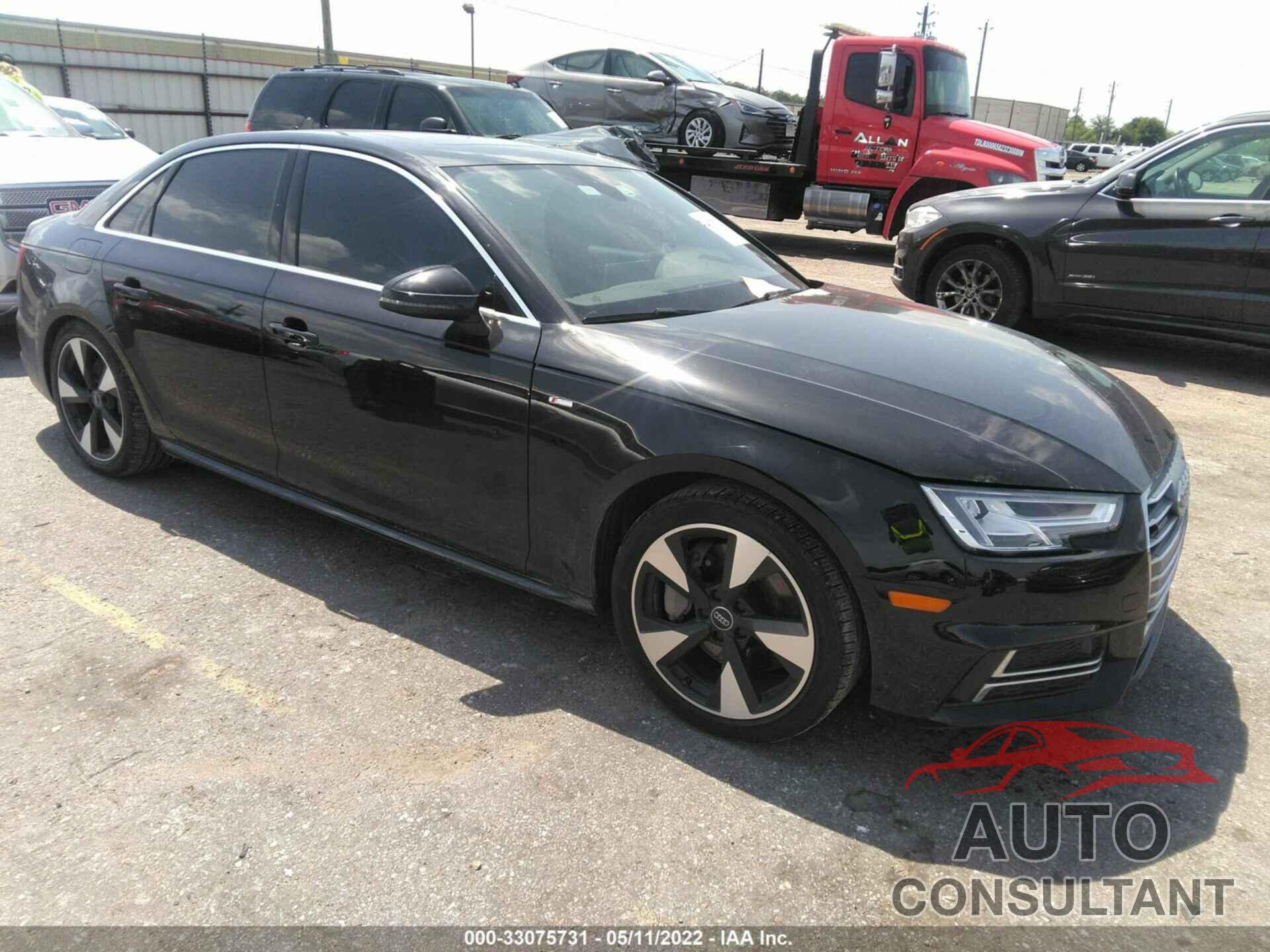 AUDI A4 2017 - WAUENAF42HN009074