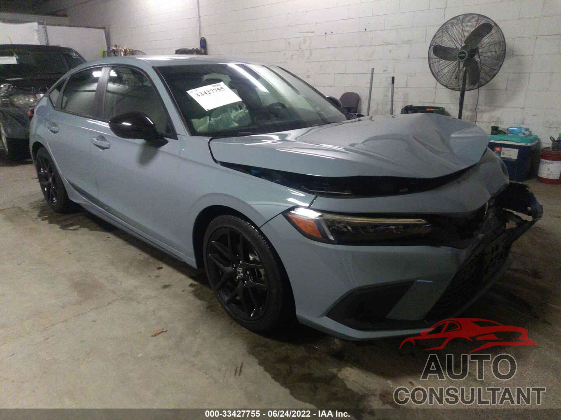 HONDA CIVIC HATCHBACK 2022 - 19XFL2H84NE010746
