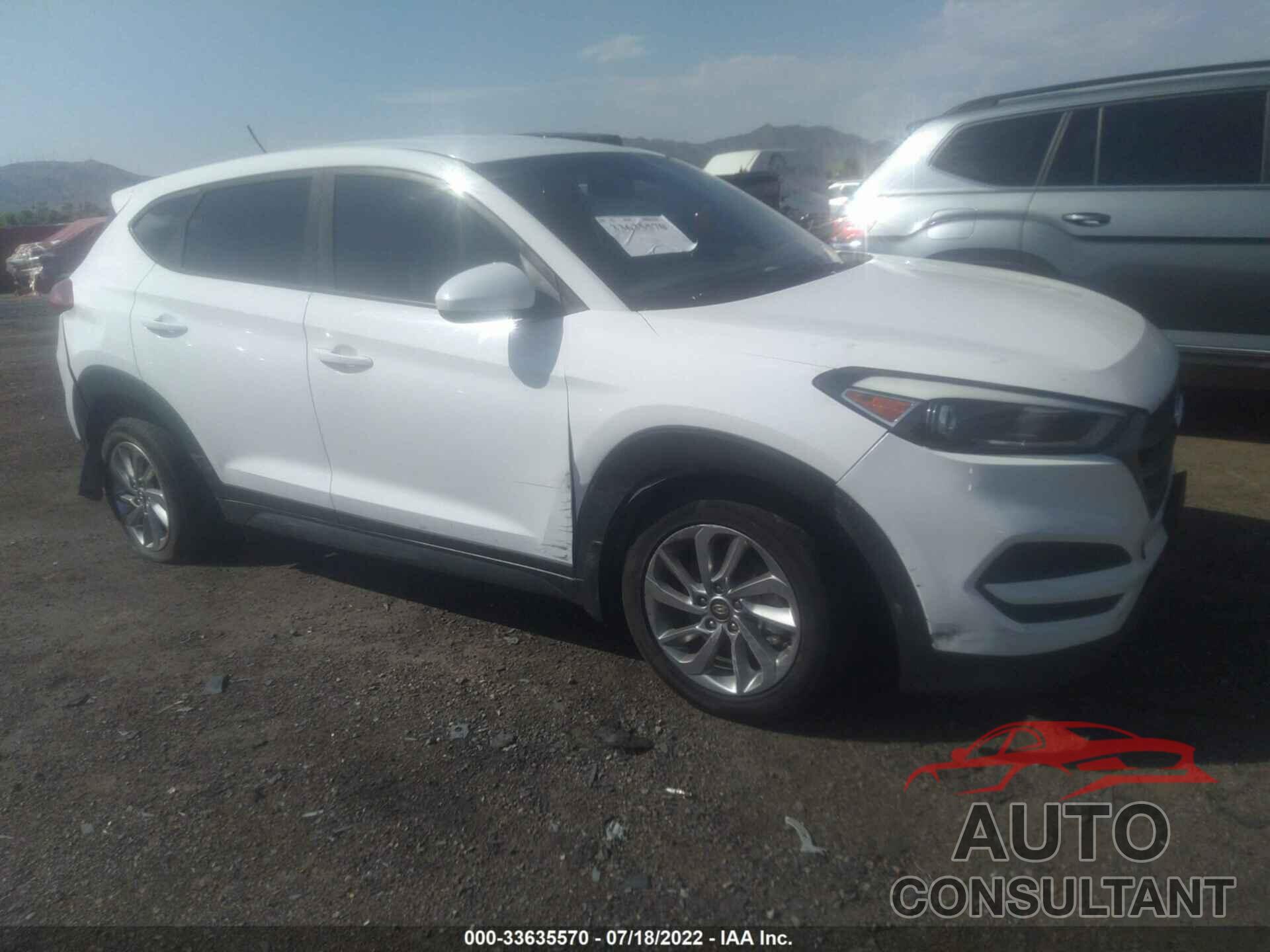 HYUNDAI TUCSON 2018 - KM8J23A47JU783552