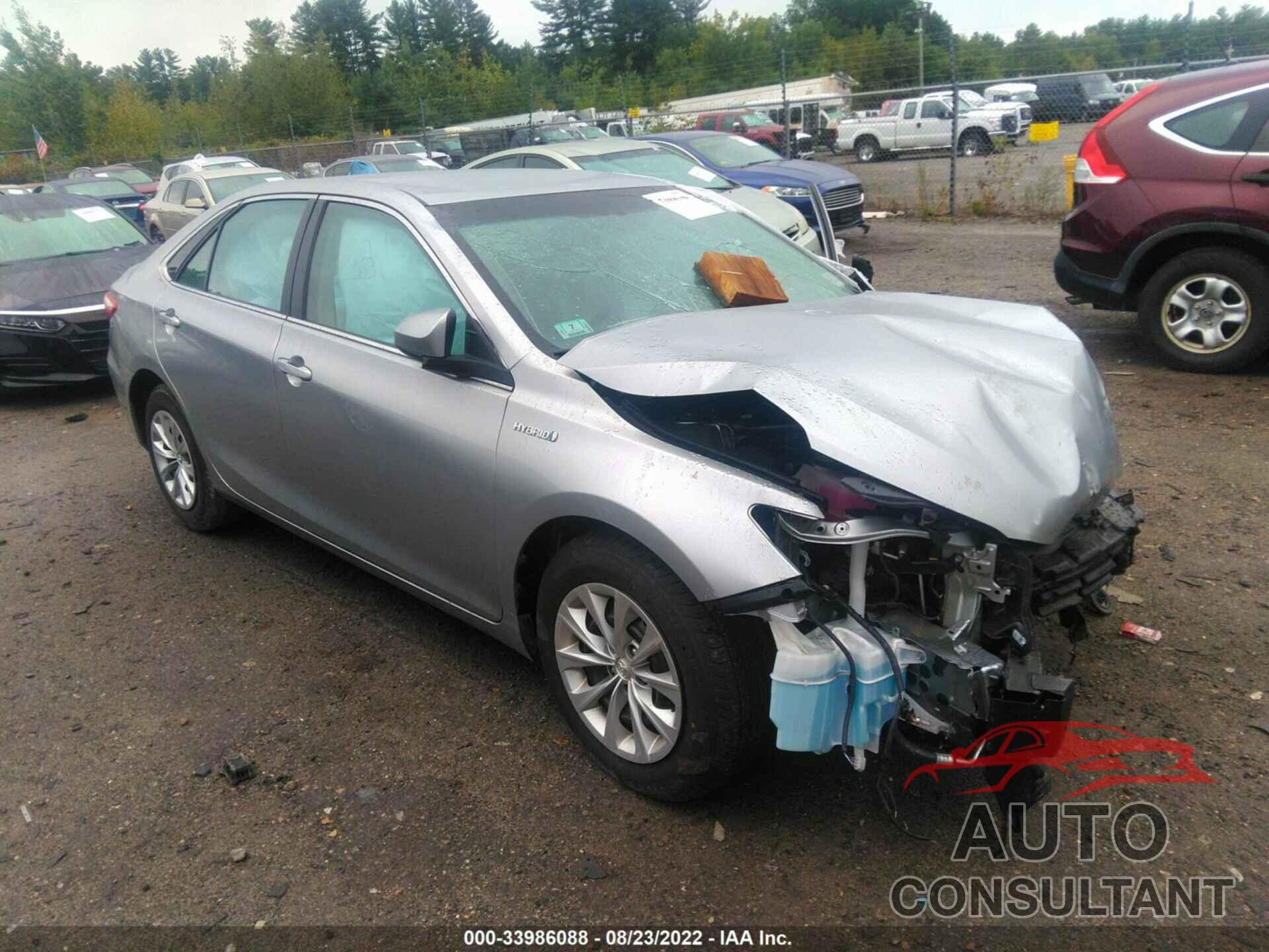 TOYOTA CAMRY 2017 - 4T1BD1FK8HU217131