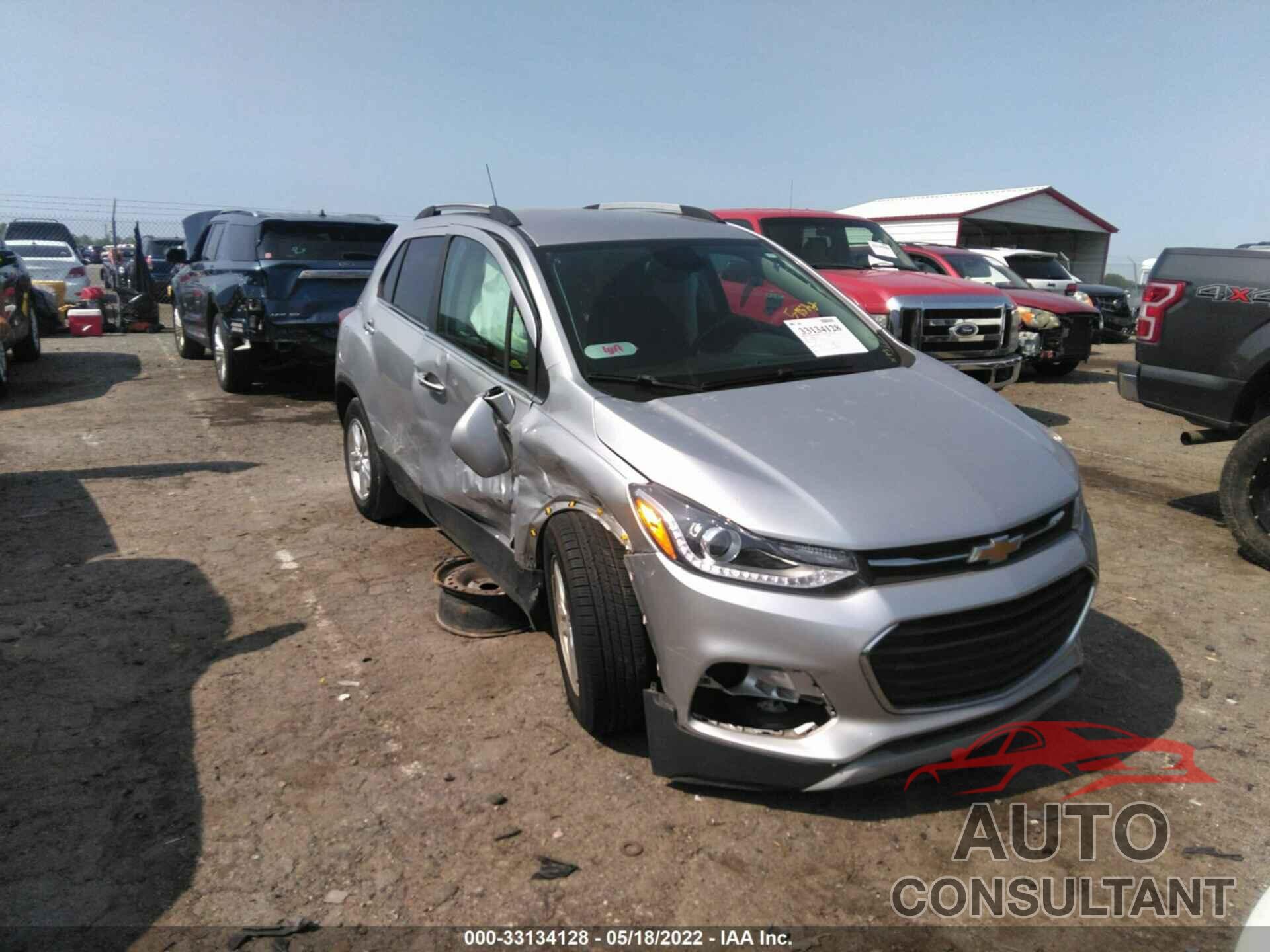 CHEVROLET TRAX 2018 - KL7CJPSB6JB585073