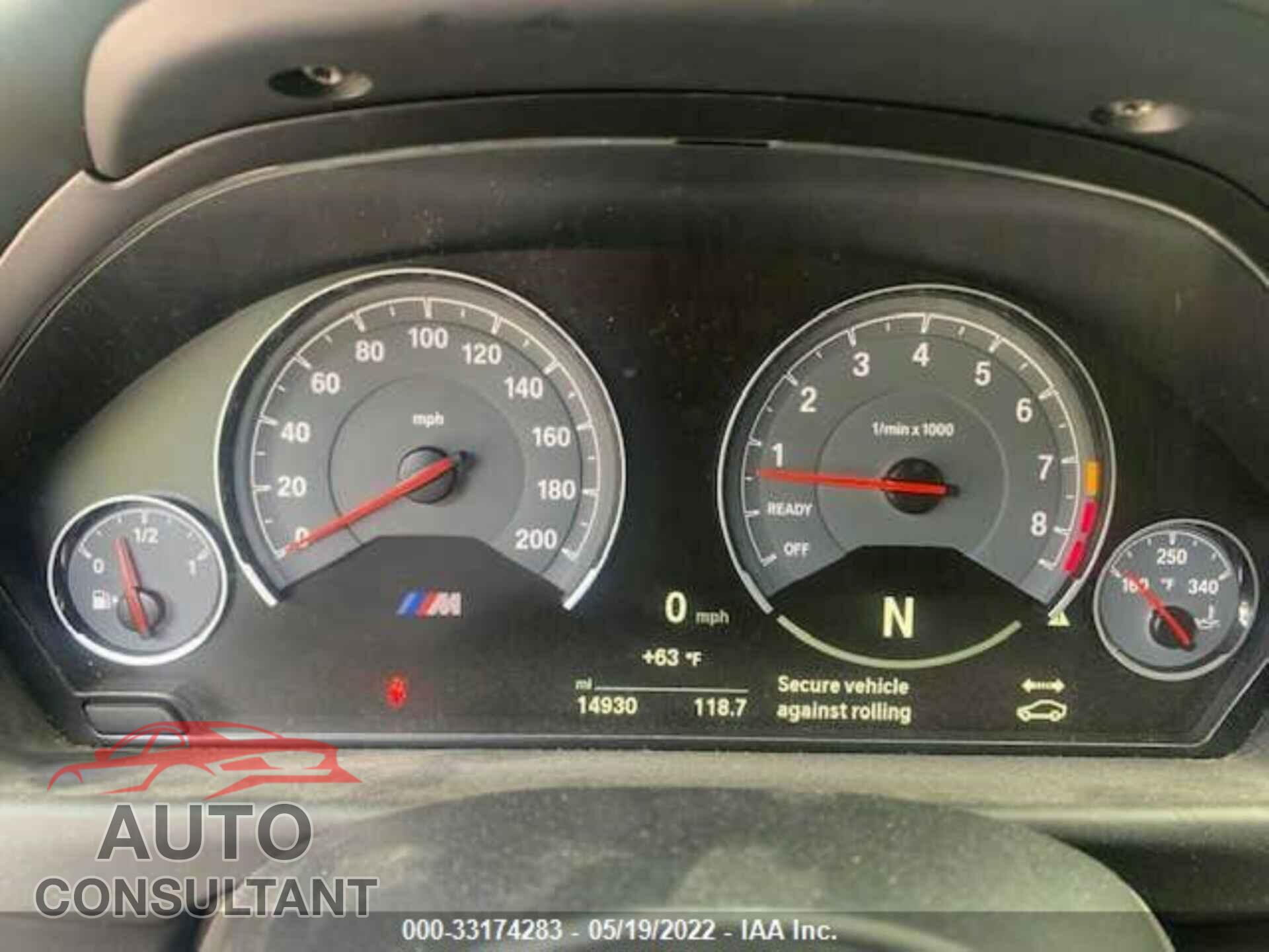 BMW M3 2018 - WBS8M9C57J5K99647