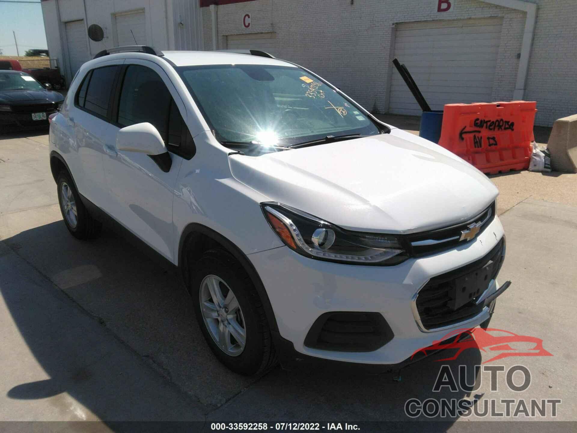 CHEVROLET TRAX 2021 - KL7CJPSB7MB322904