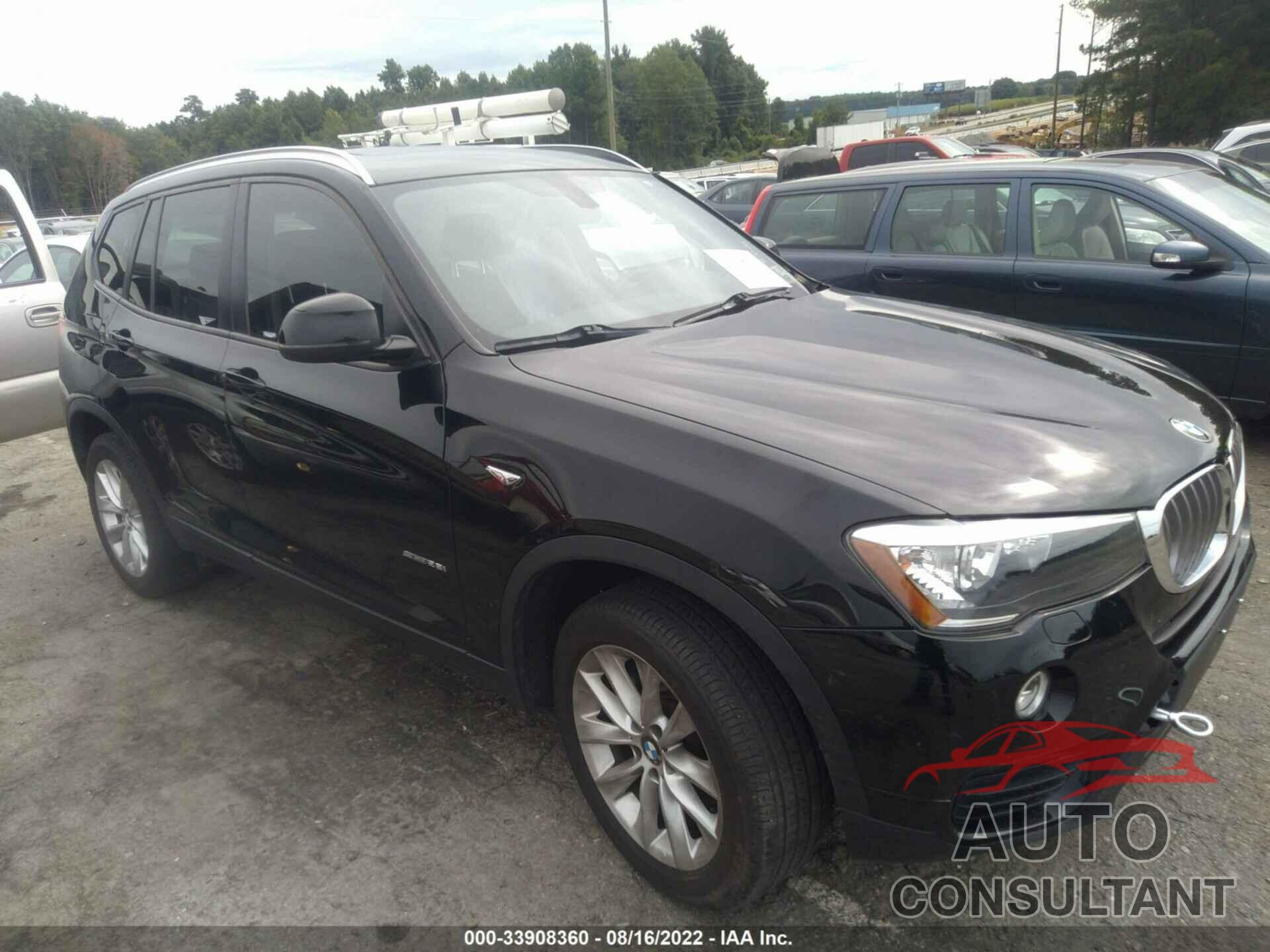 BMW X3 2017 - 5UXWZ7C38H0X38945