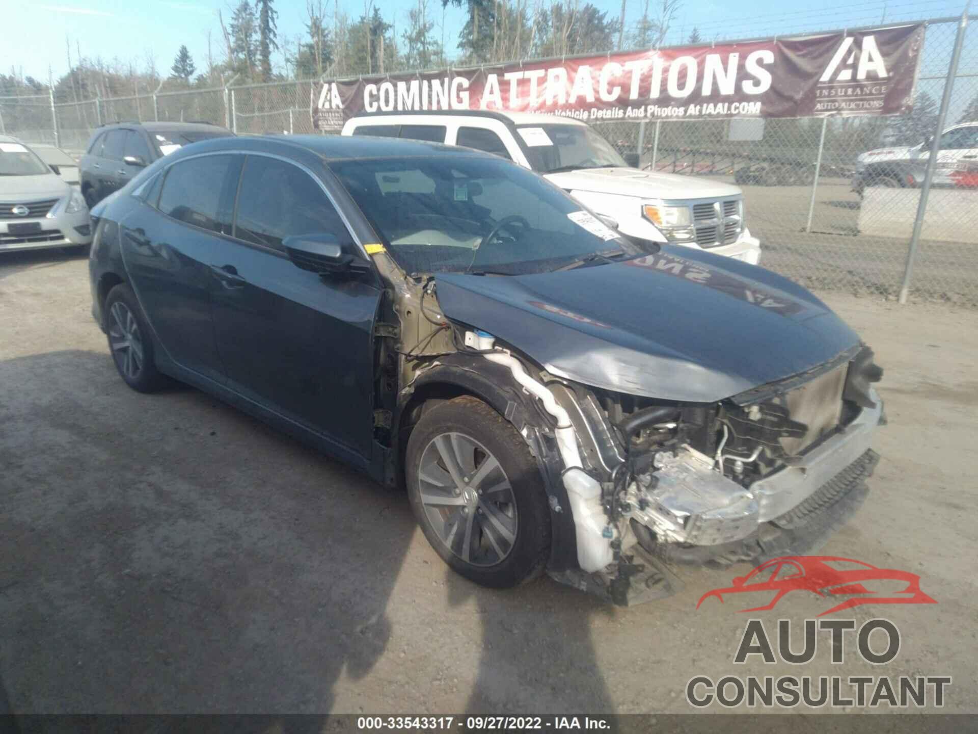 HONDA CIVIC HATCHBACK 2020 - SHHFK7H34LU419582