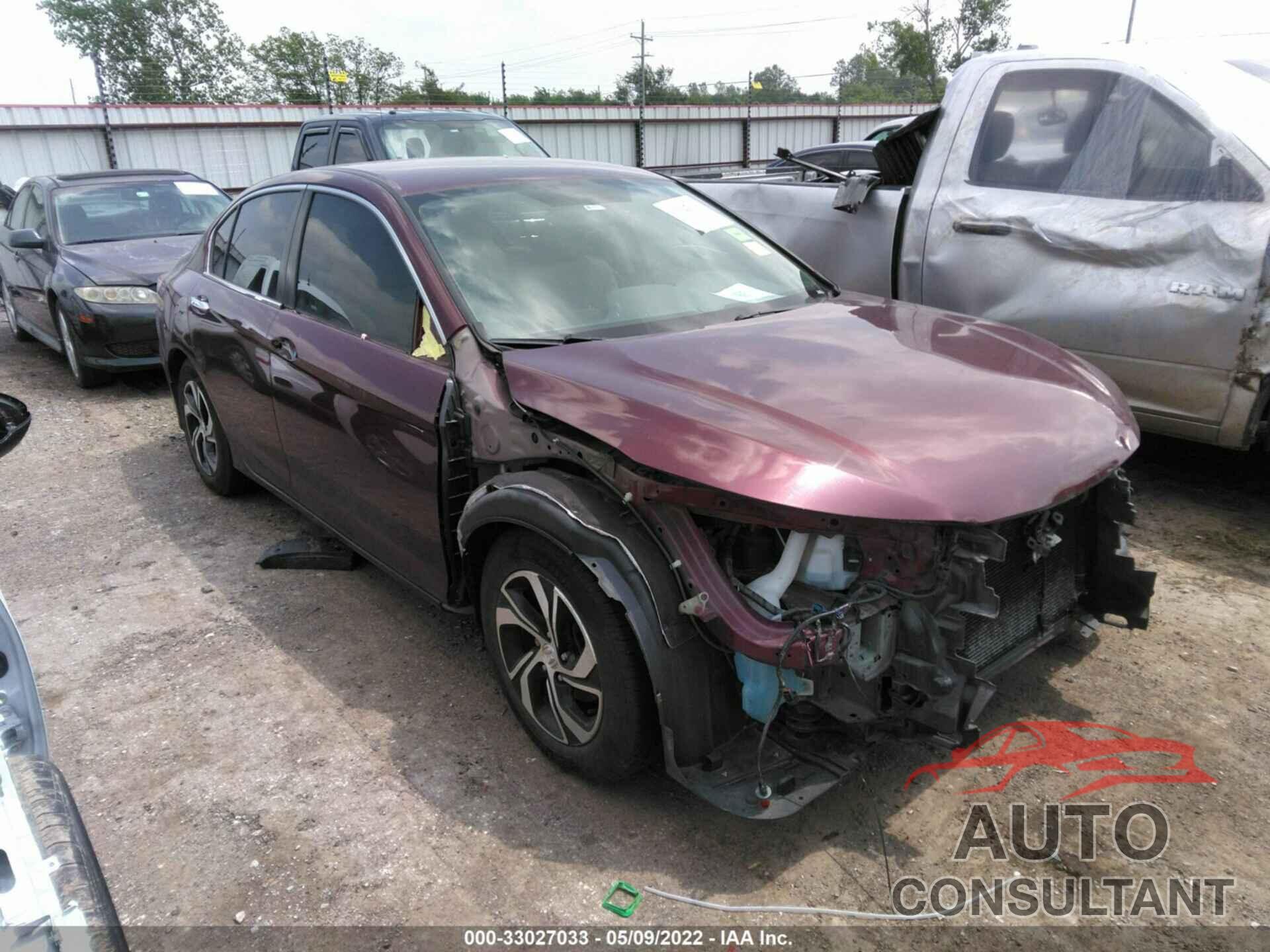 HONDA ACCORD SEDAN 2016 - 1HGCR2F34GA224622