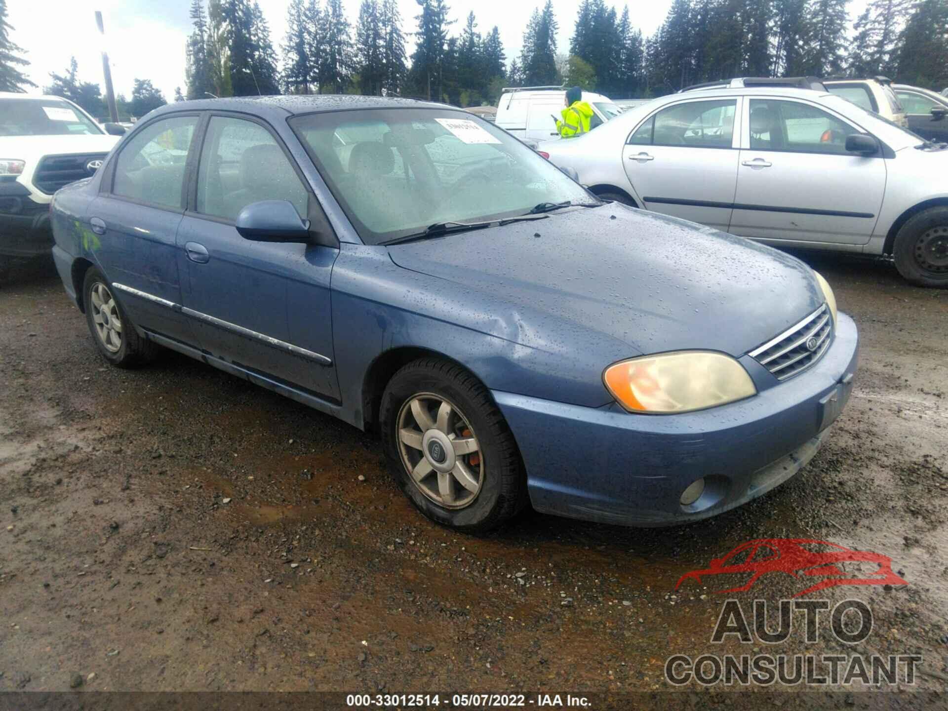 KIA SPECTRA 2004 - KNAFB121X45318567