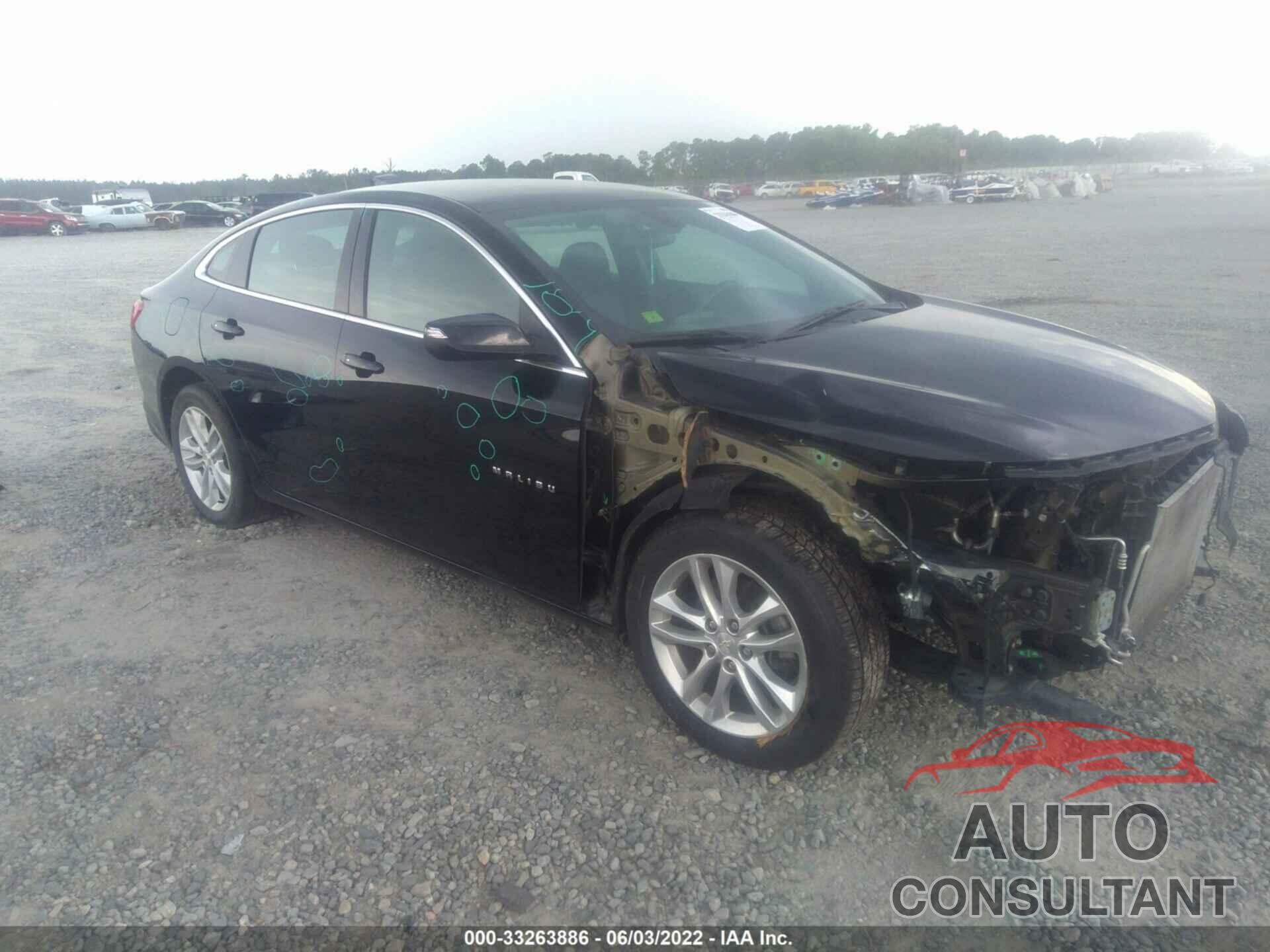 CHEVROLET MALIBU 2017 - 1G1ZE5ST1HF157227