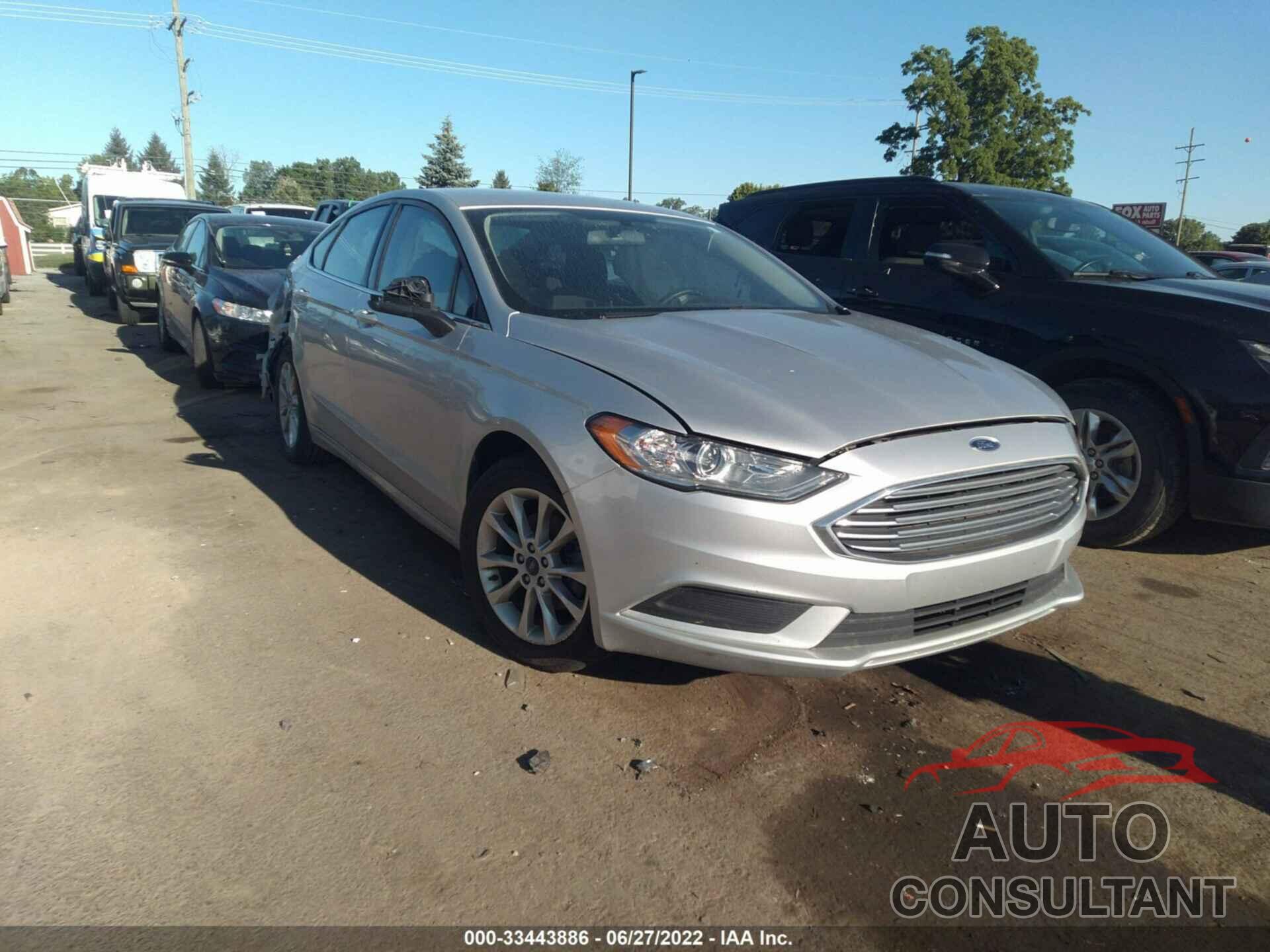 FORD FUSION 2017 - 3FA6P0HD2HR117254