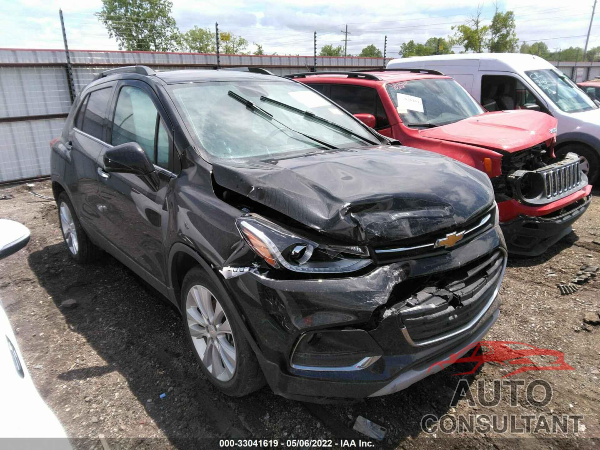 CHEVROLET TRAX 2017 - 3GNCJMSB3HL157415