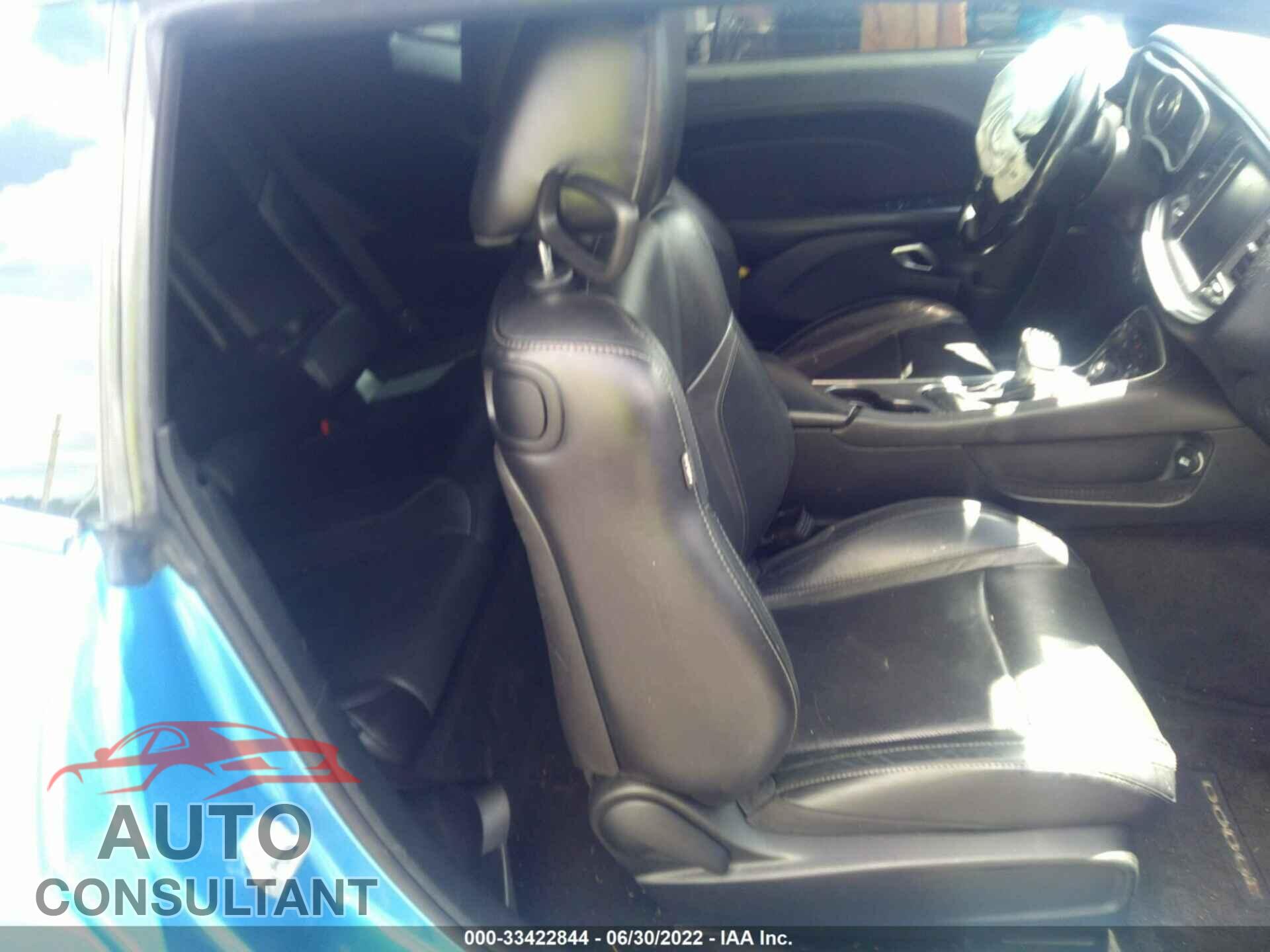 DODGE CHALLENGER 2016 - 2C3CDZAG2GH107952