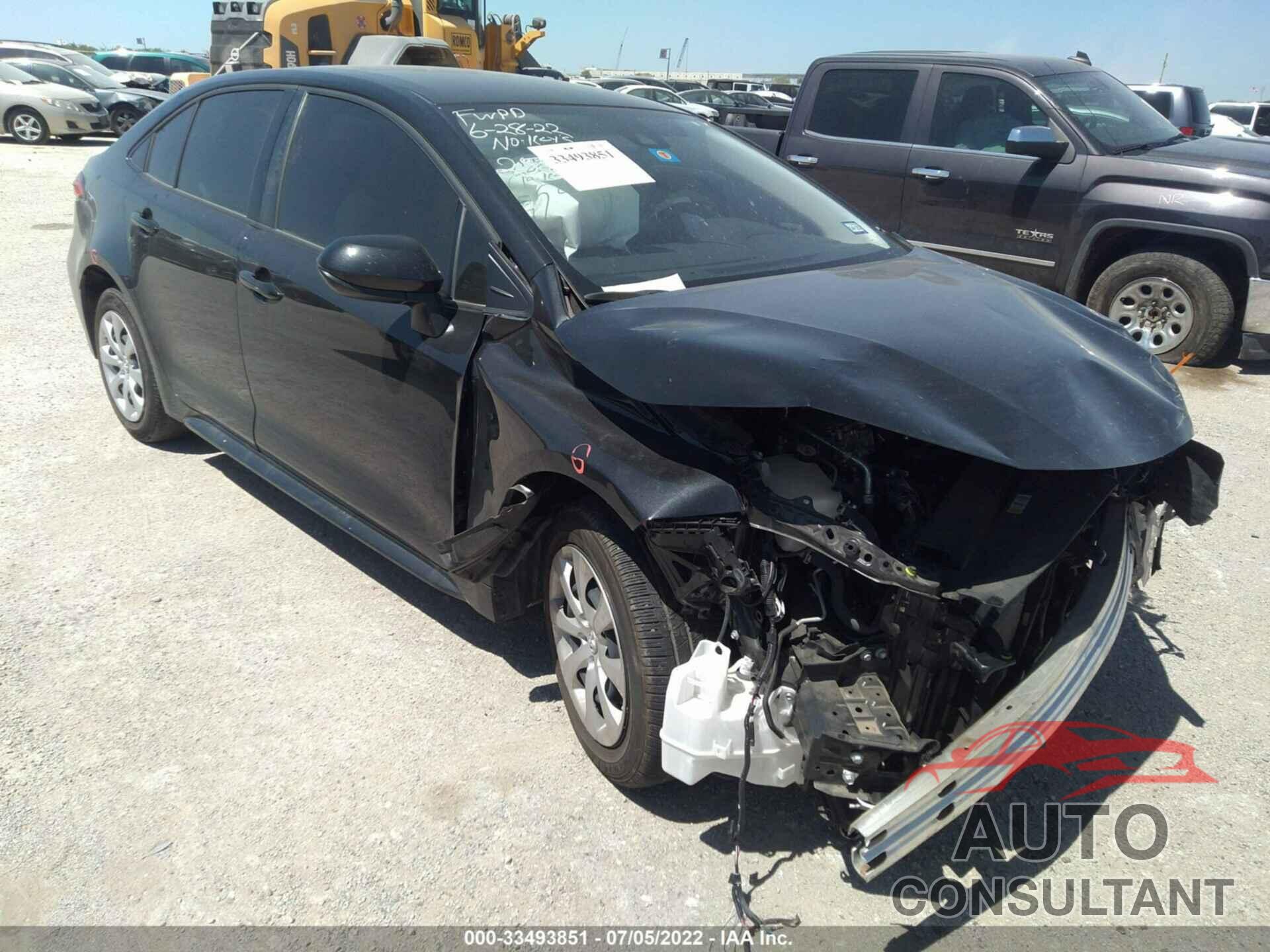 TOYOTA COROLLA 2021 - JTDEPMAE2MJ148430