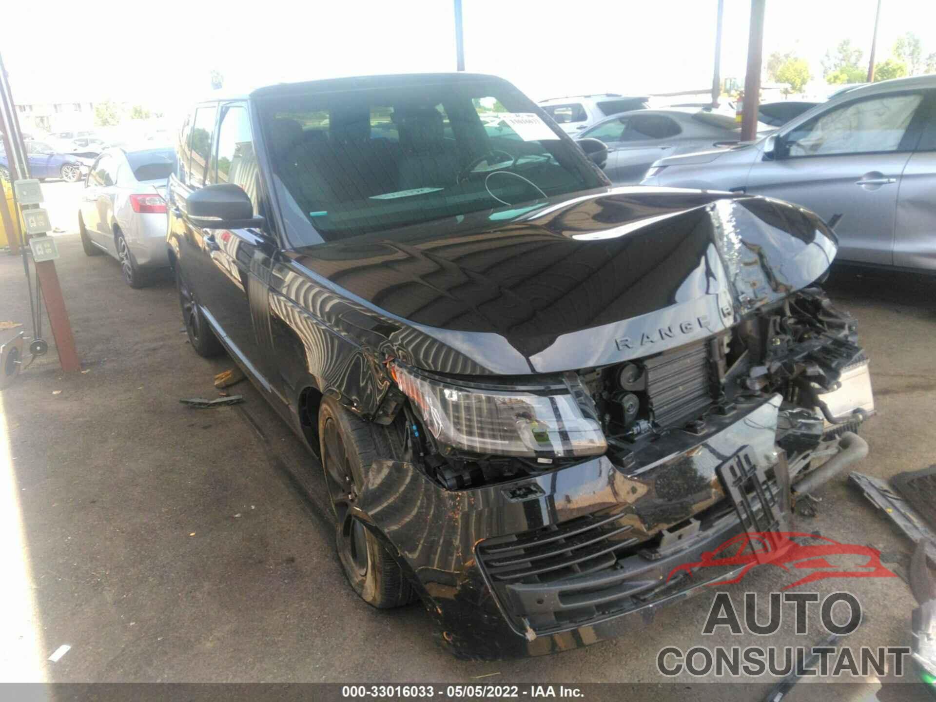 LAND ROVER RANGE ROVER 2018 - SALGS2RK9JA514989