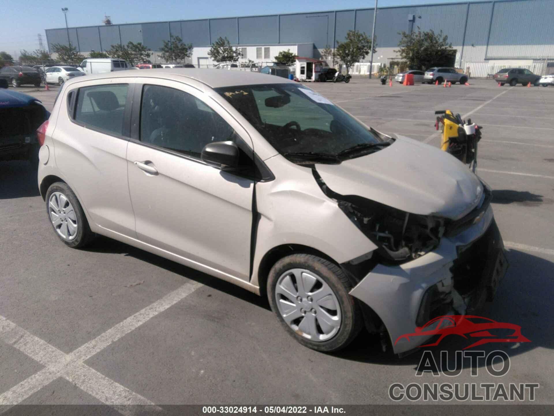 CHEVROLET SPARK 2017 - KL8CB6SA2HC839716