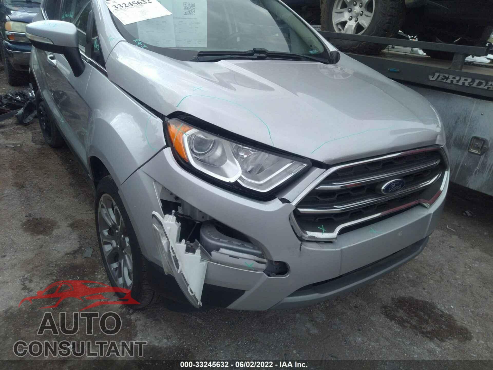 FORD ECOSPORT 2019 - MAJ6S3KL0KC253100
