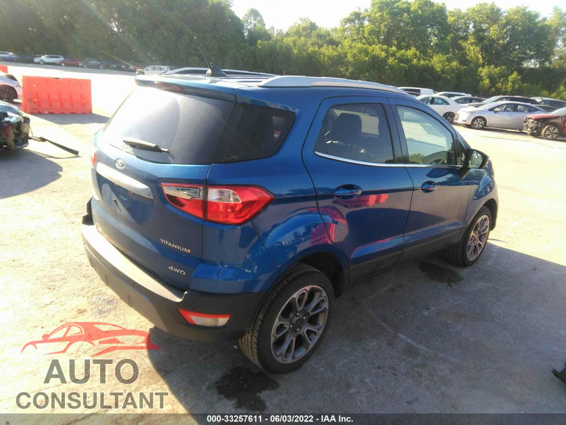 FORD ECOSPORT 2019 - MAJ6S3KL1KC297784