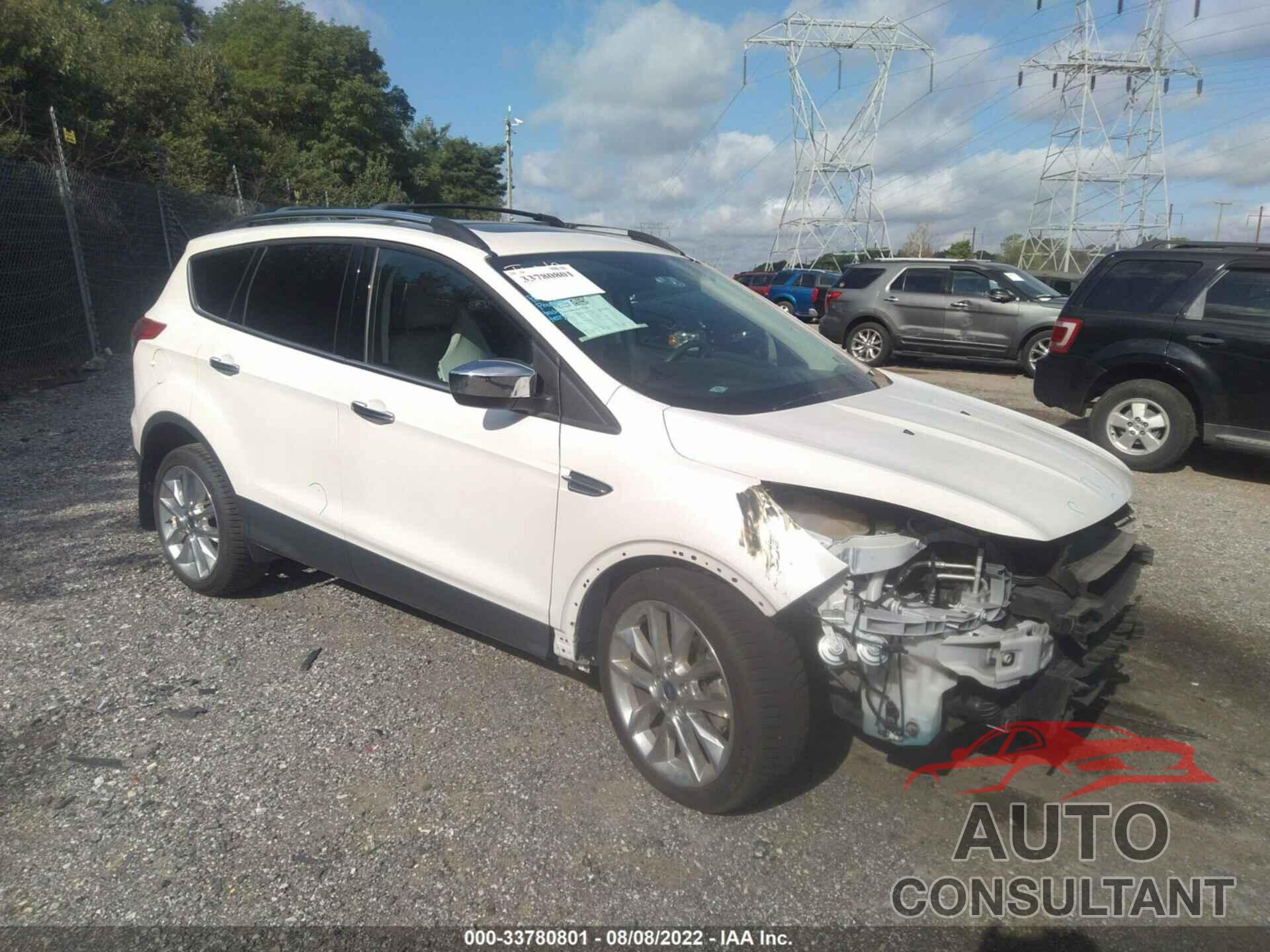 FORD ESCAPE 2016 - 1FMCU9G93GUA72206