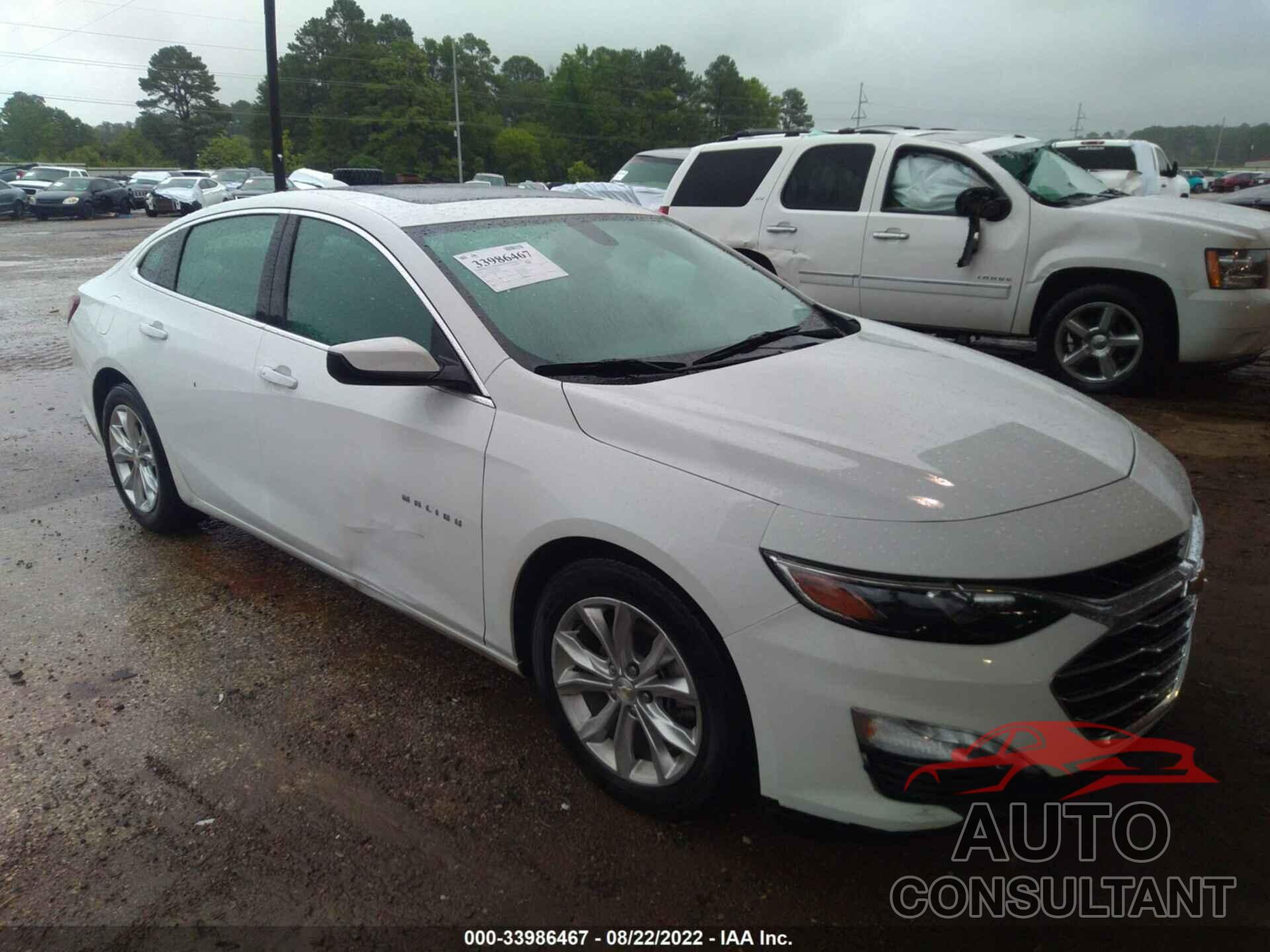 CHEVROLET MALIBU 2021 - 1G1ZD5ST9MF054280