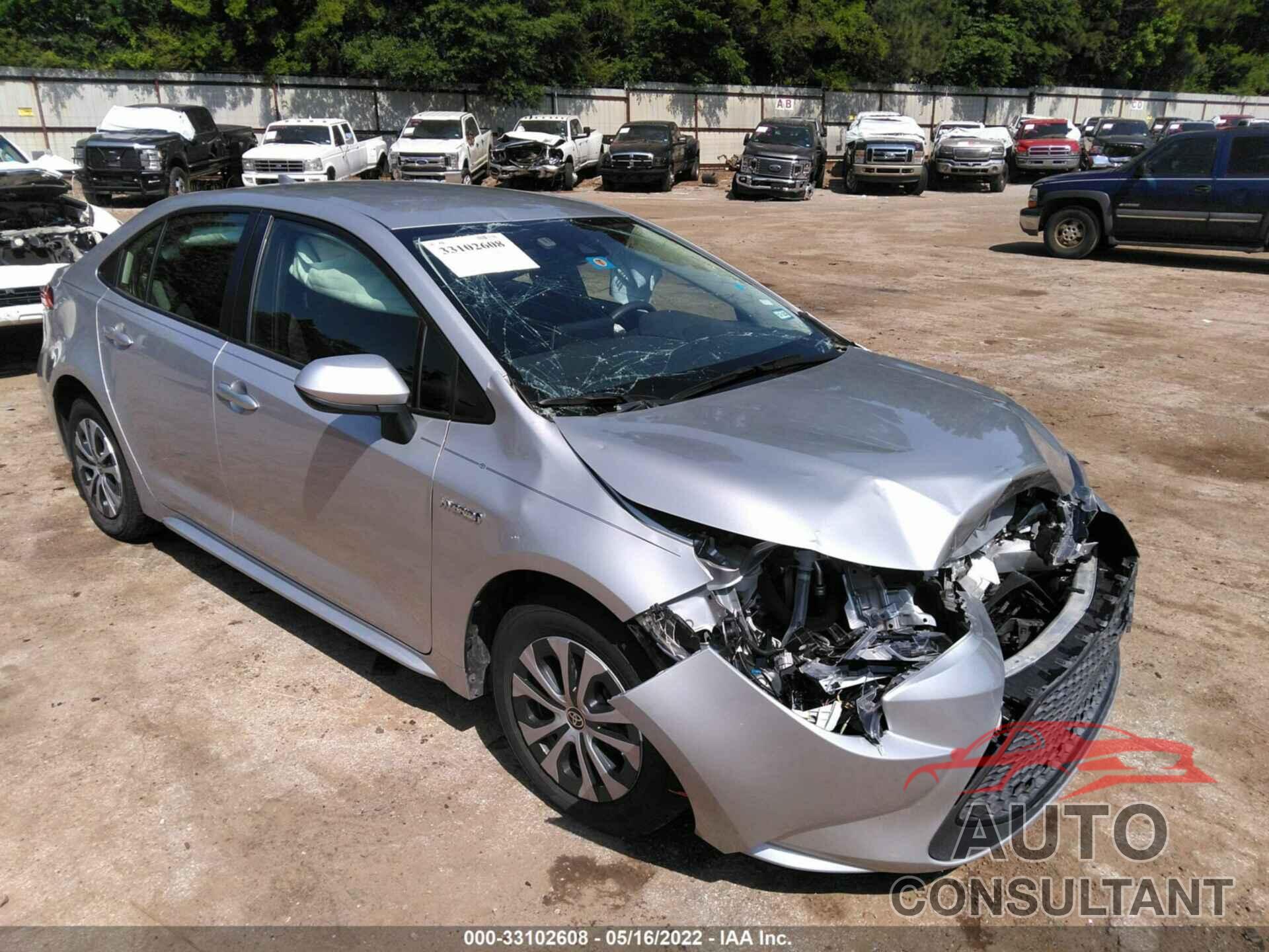 TOYOTA COROLLA 2021 - JTDEAMDE6MJ016865