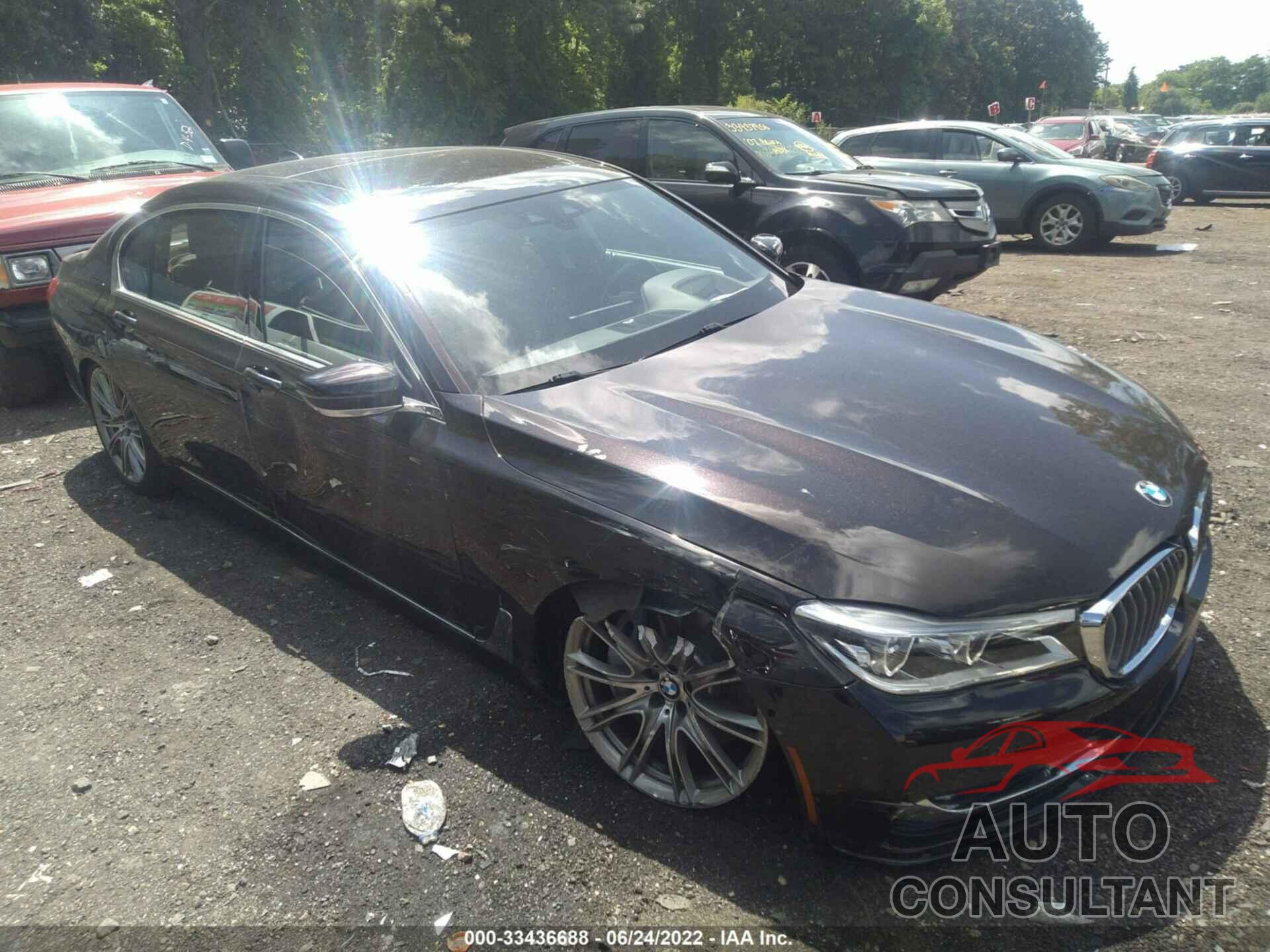 BMW 7 SERIES 2017 - WBA7F2C56HG422709