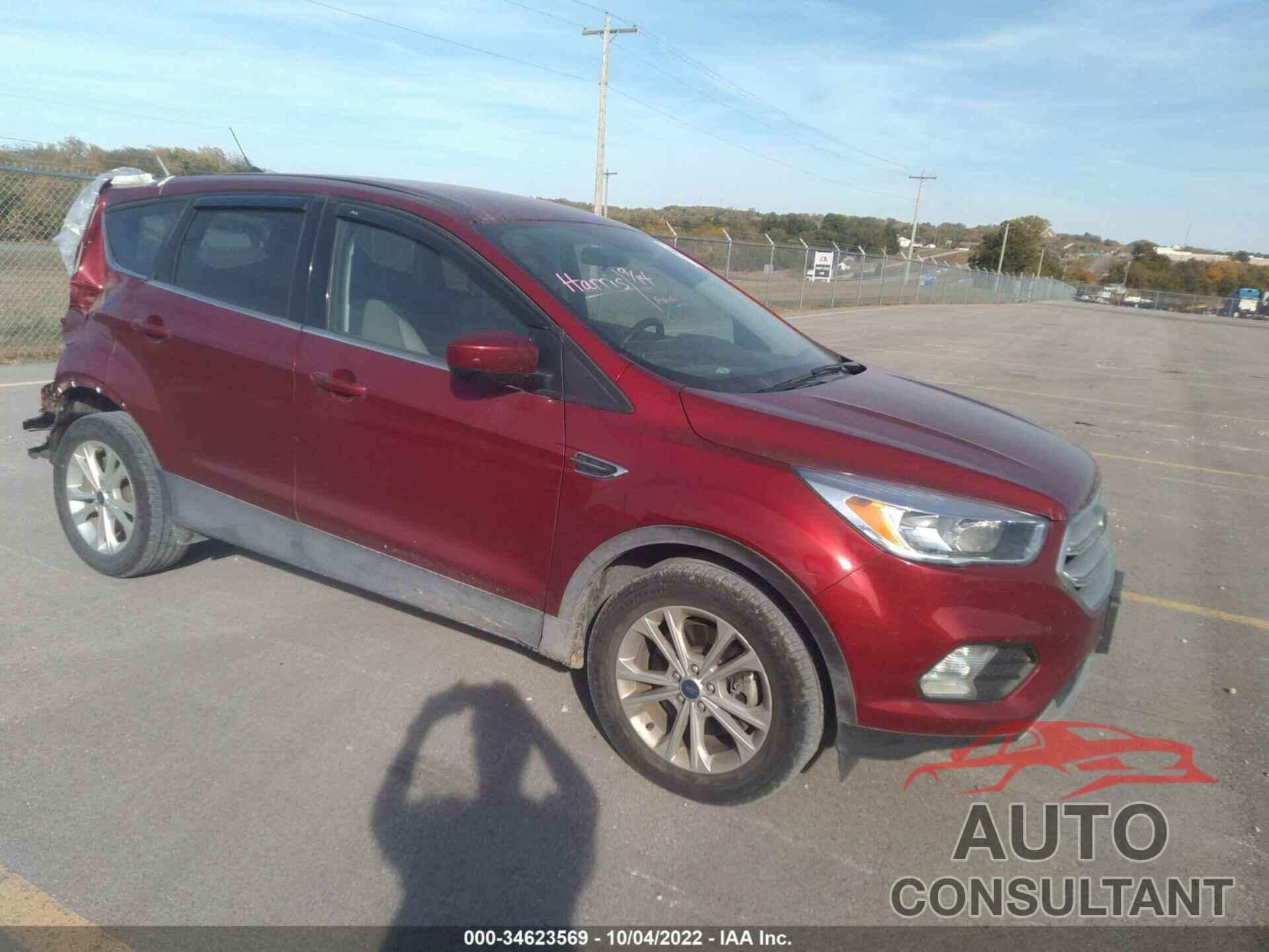 FORD ESCAPE 2019 - 1FMCU9GD4KUA71398
