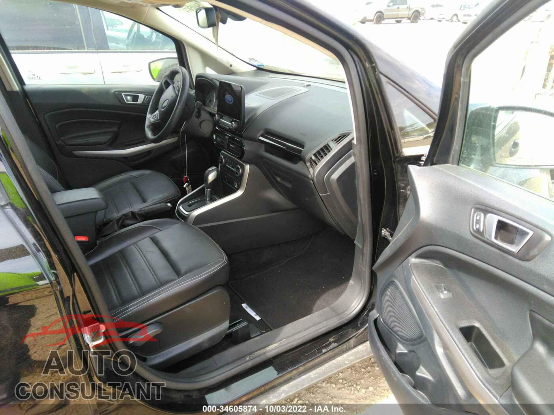 FORD ECOSPORT 2021 - MAJ6S3KLXMC402518