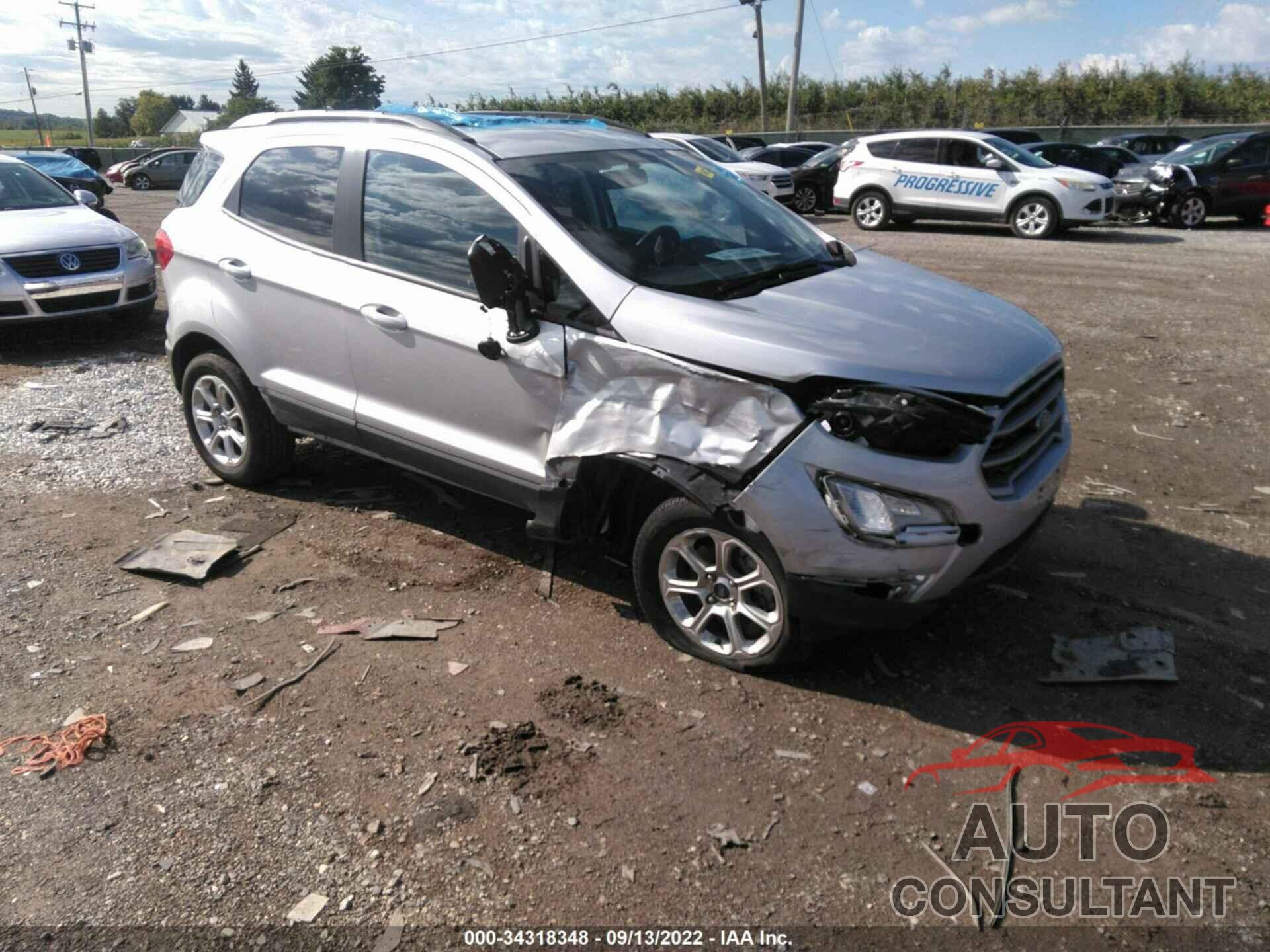 FORD ECOSPORT 2021 - MAJ6S3GL1MC408183