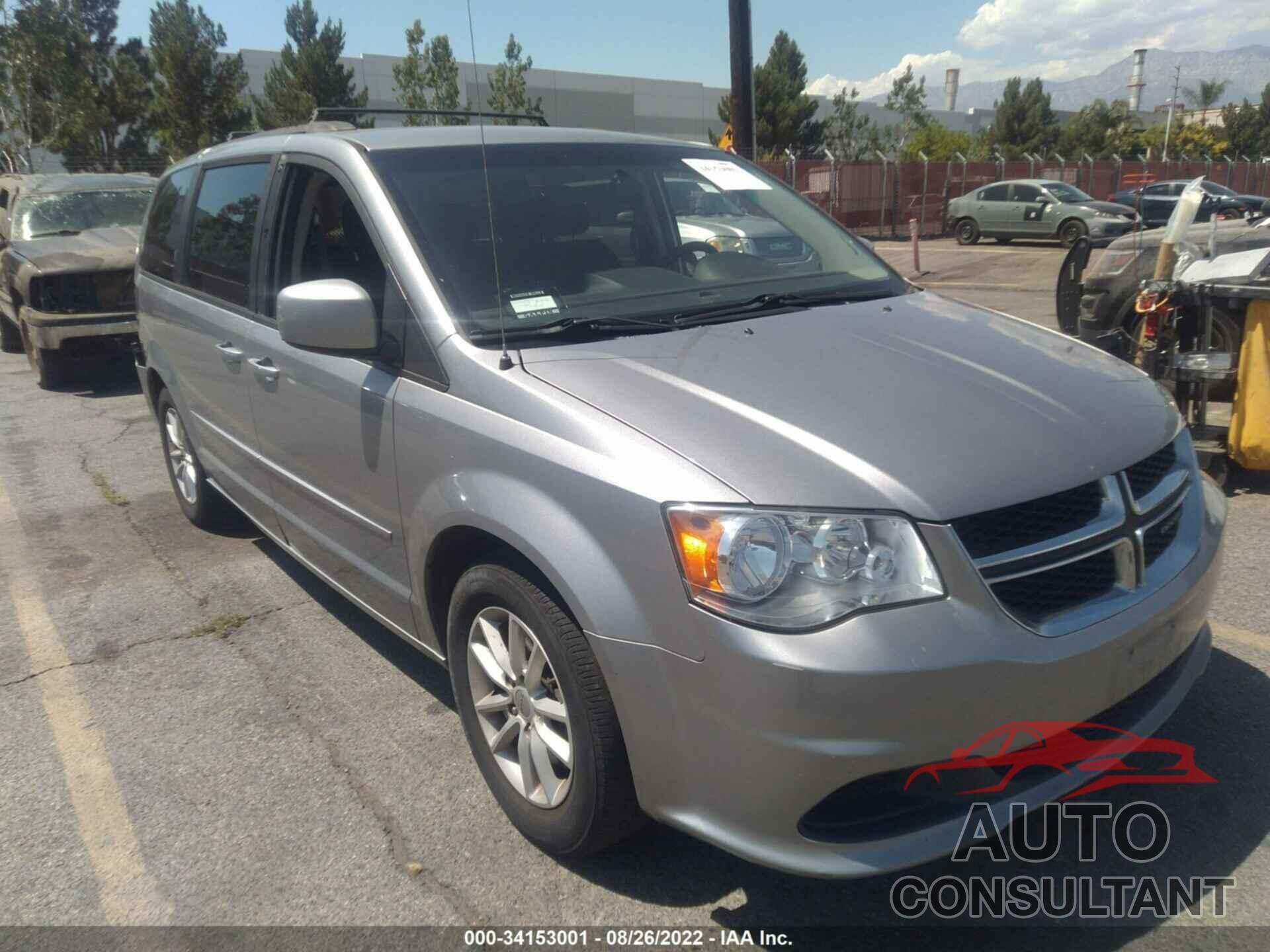 DODGE GRAND CARAVAN 2016 - 2C4RDGCG3GR168633