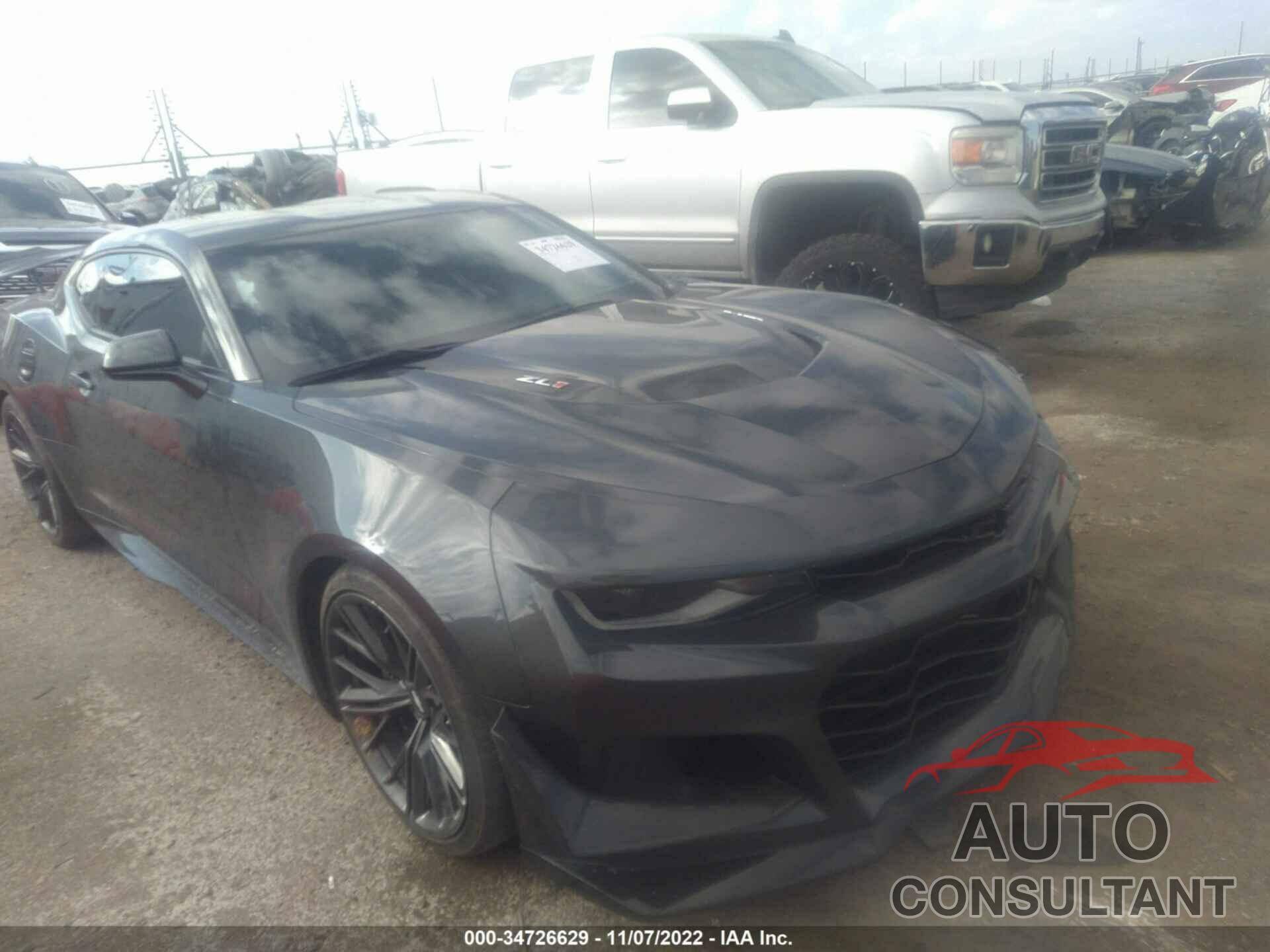 CHEVROLET CAMARO 2018 - 1G1FK1R68J0164995