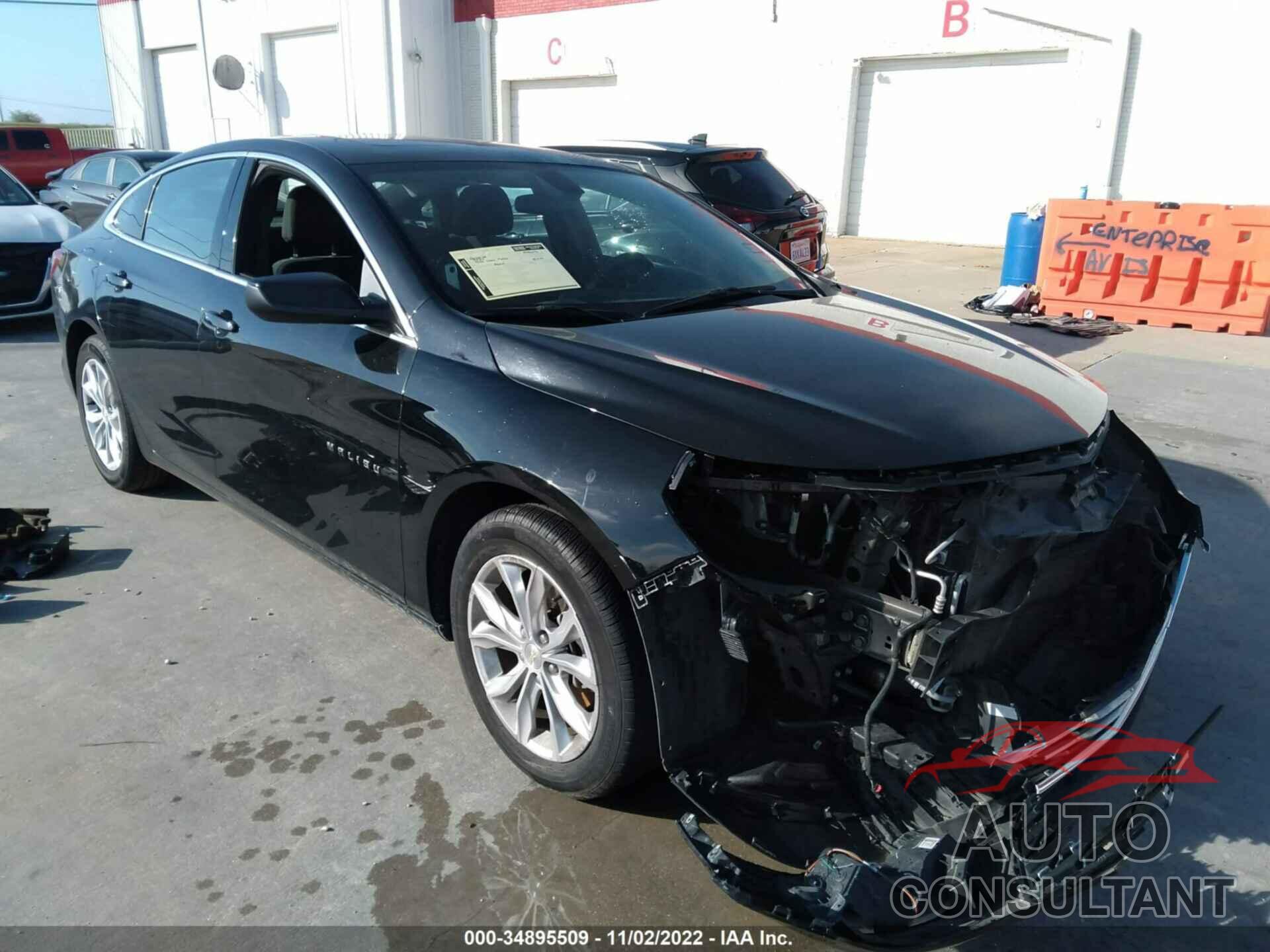 CHEVROLET MALIBU 2020 - 1G1ZD5ST2LF005162