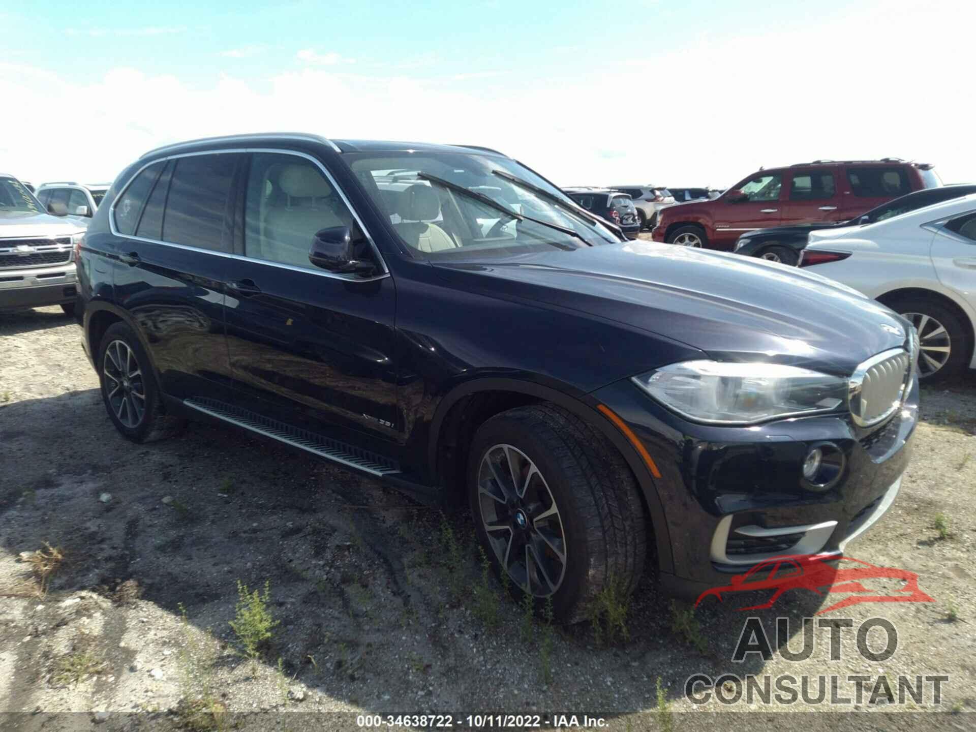 BMW X5 2016 - 5UXKR0C50G0P32739