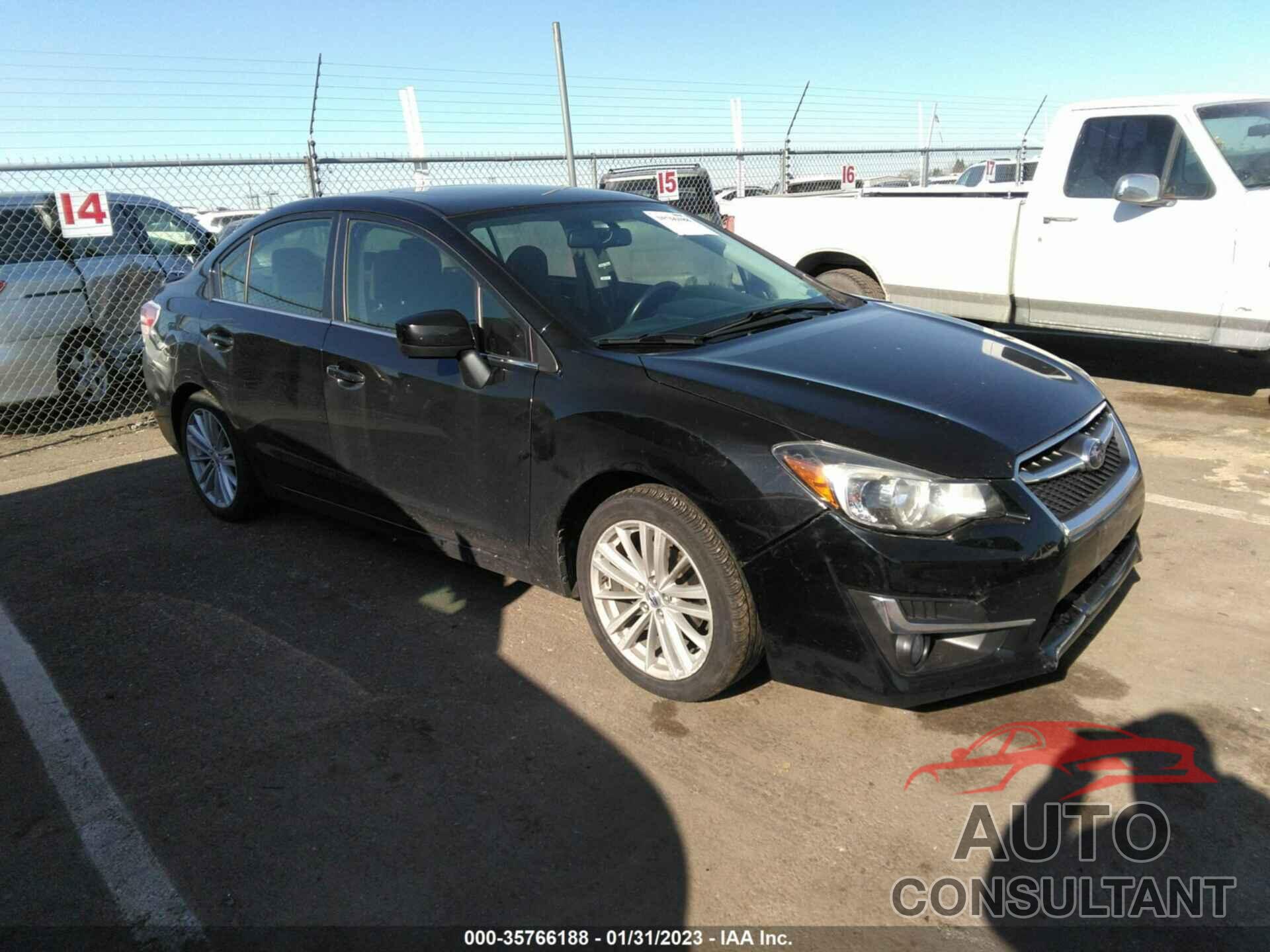 SUBARU IMPREZA SEDAN 2016 - JF1GJAF66GH019456