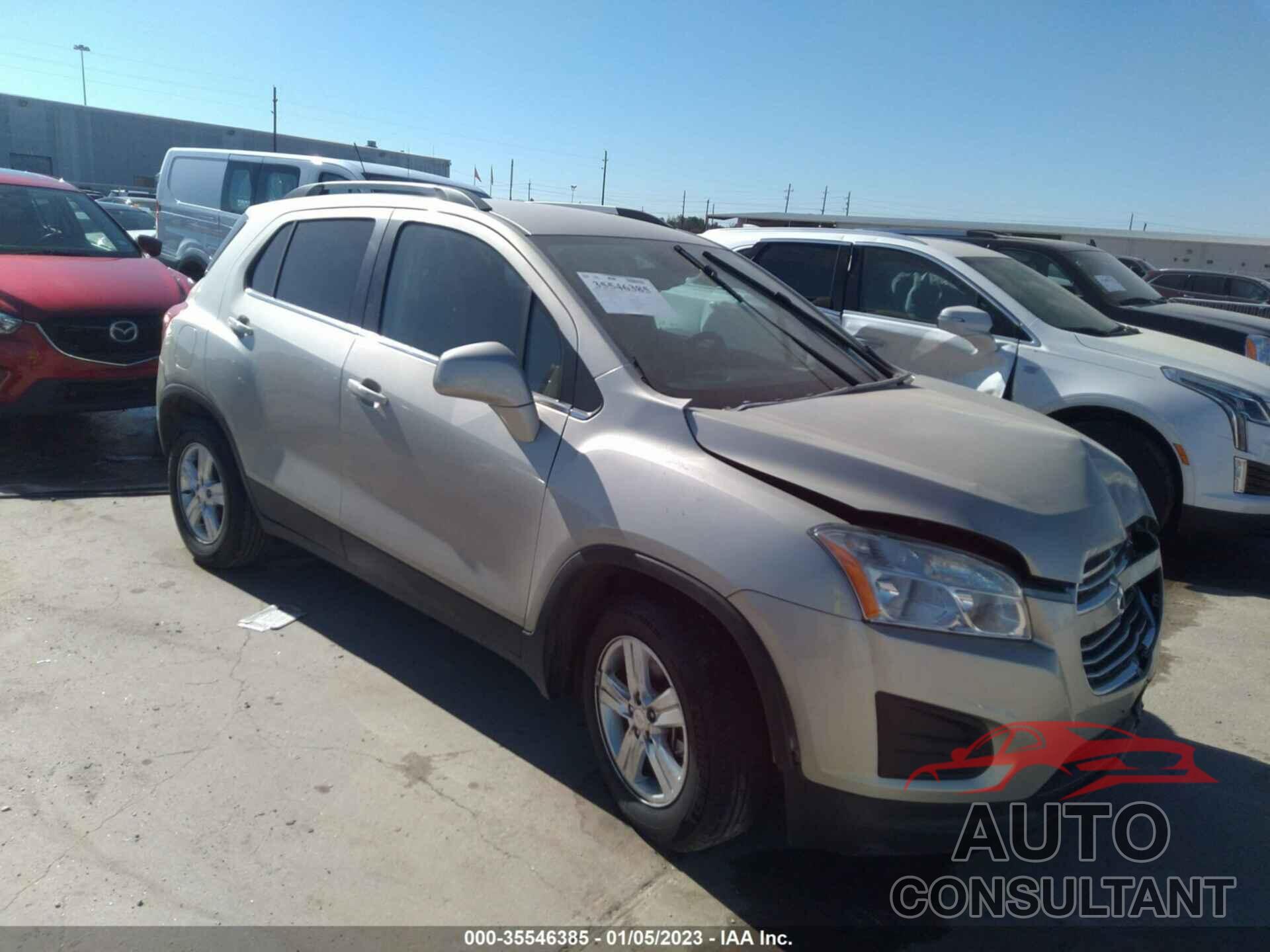 CHEVROLET TRAX 2016 - 3GNCJLSB6GL158390