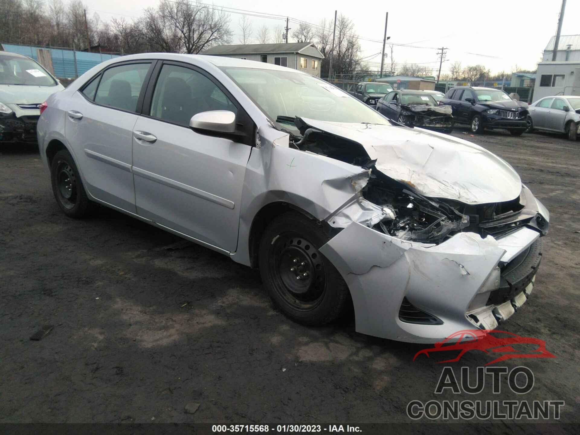 TOYOTA COROLLA 2017 - 2T1BURHE1HC858922