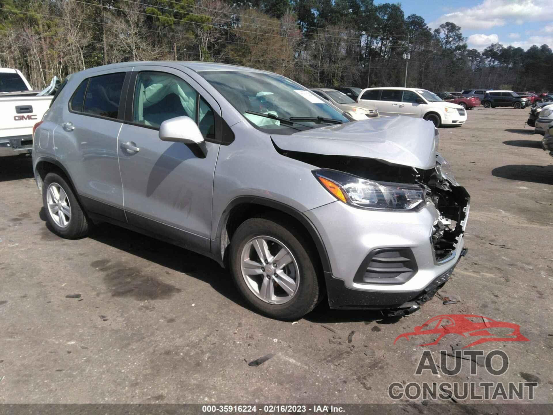 CHEVROLET TRAX 2022 - KL7CJKSM9NB544642