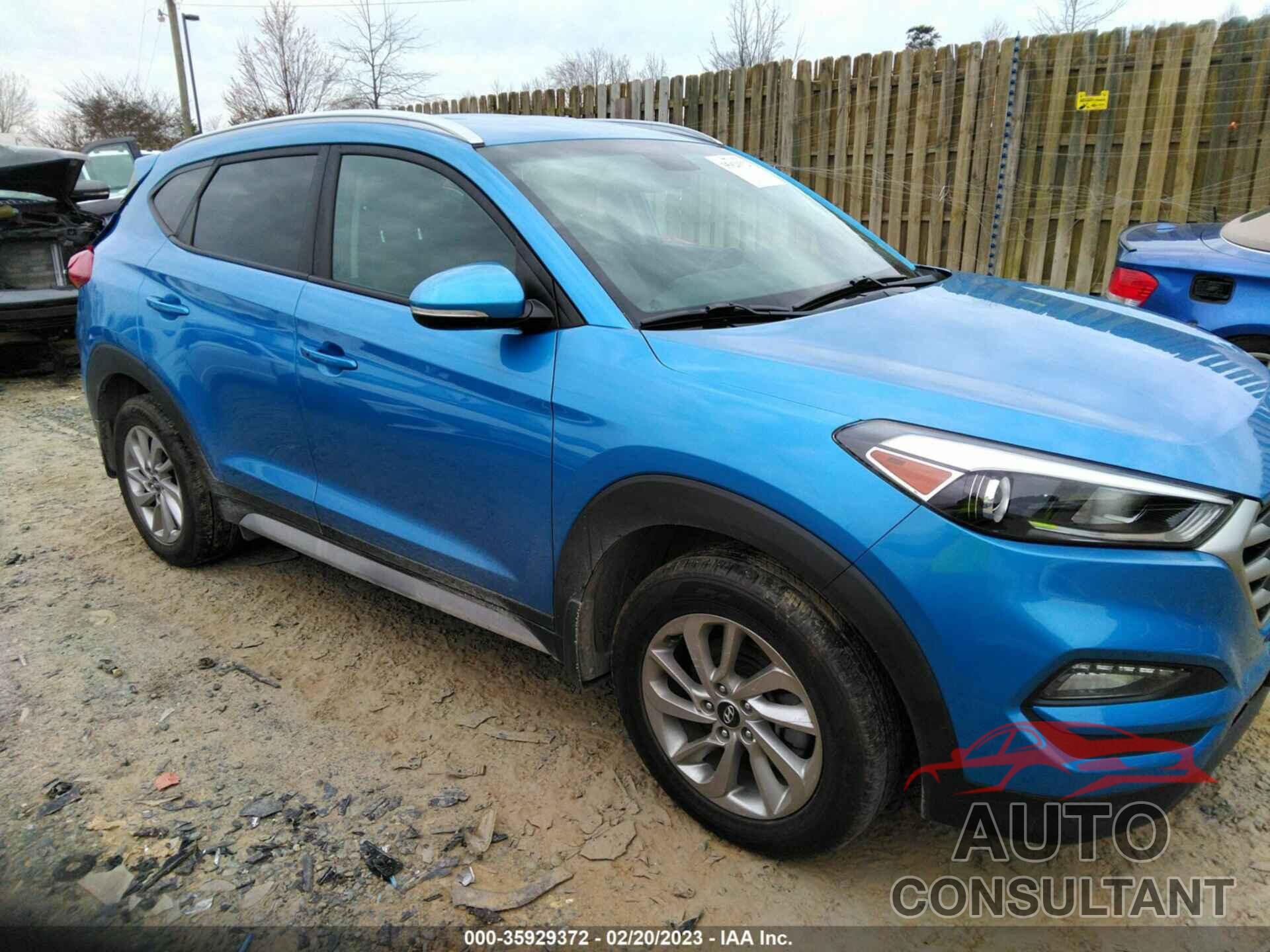 HYUNDAI TUCSON 2017 - KM8J3CA43HU473311