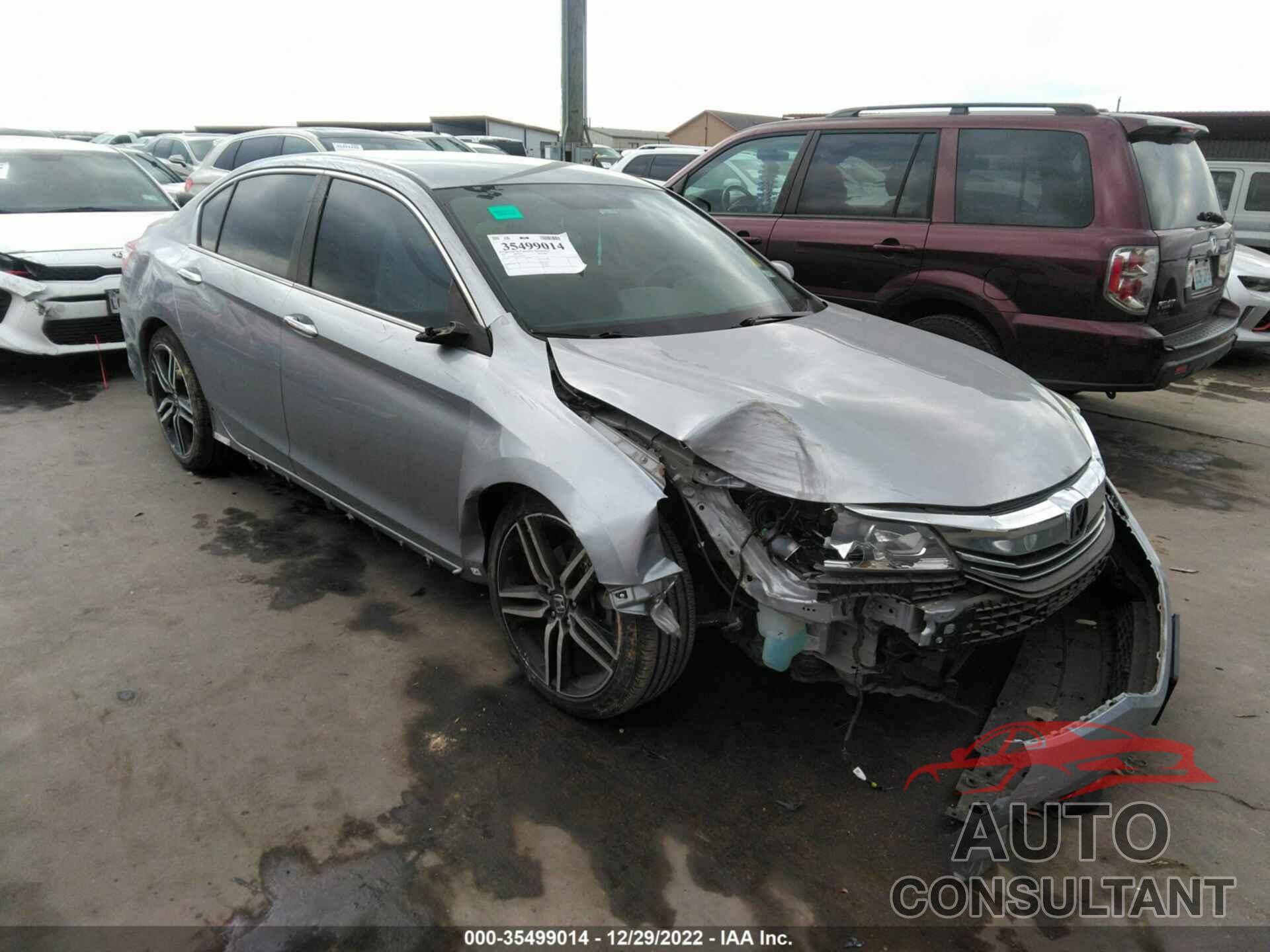 HONDA ACCORD SEDAN 2017 - 1HGCR2F5XHA032947