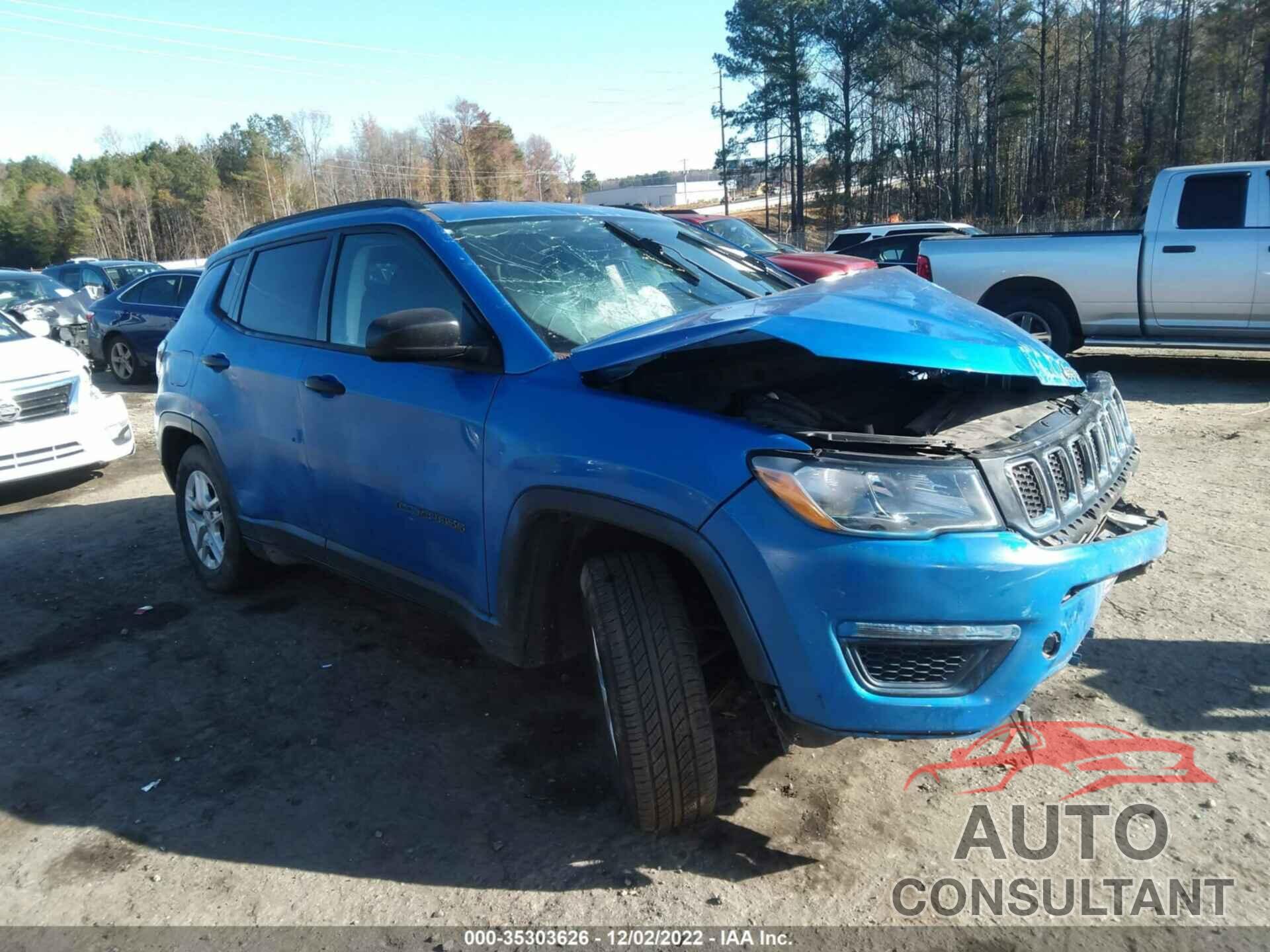 JEEP COMPASS 2018 - 3C4NJCAB8JT124154