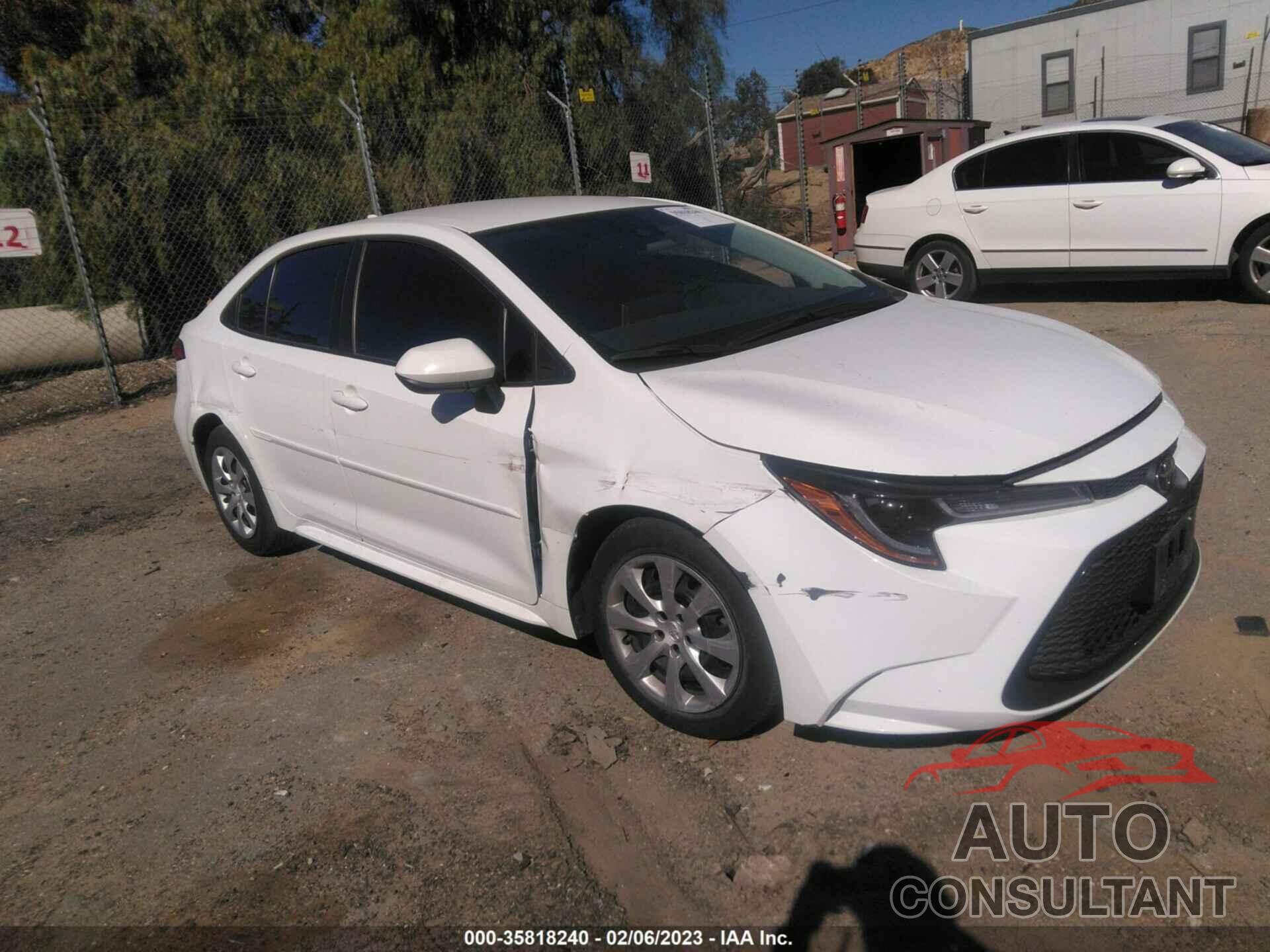 TOYOTA COROLLA 2021 - 5YFEPMAE4MP211975