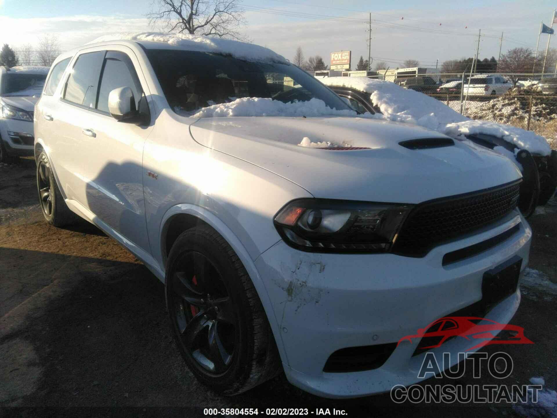 DODGE DURANGO 2018 - 1C4SDJGJ5JC132494