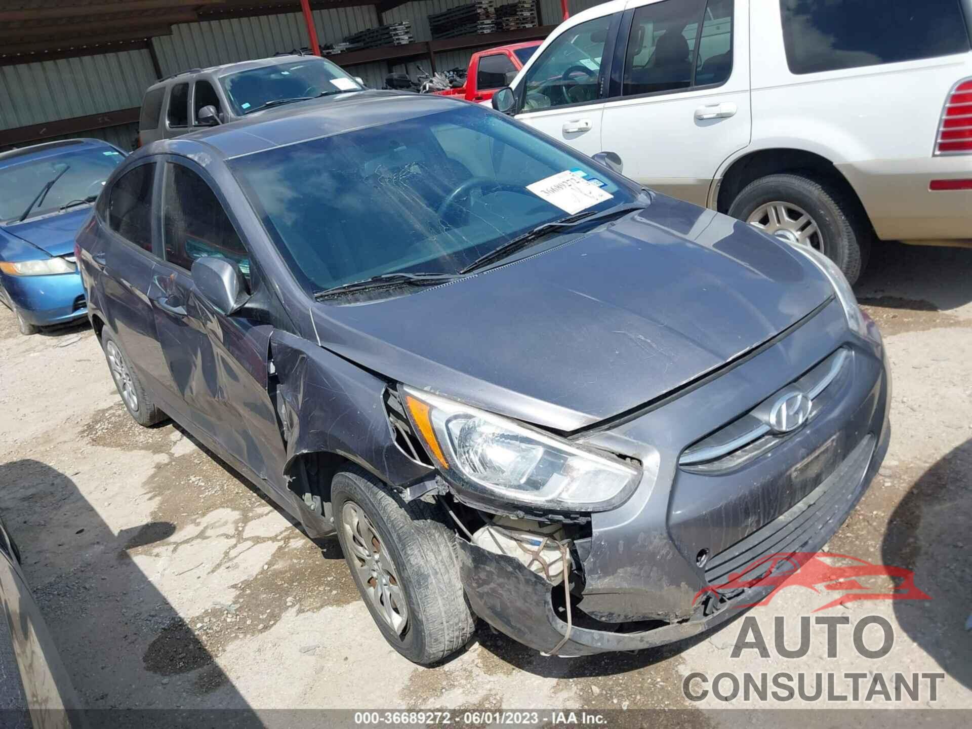 HYUNDAI ACCENT 2015 - KMHCT4AE0FU825877